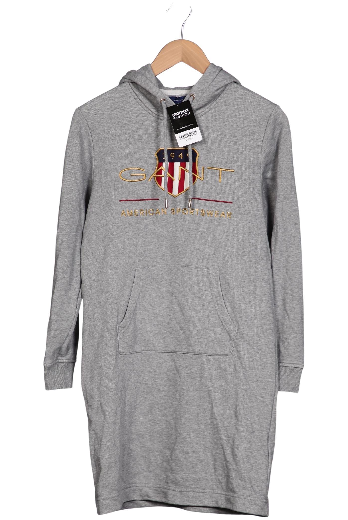 

Gant Damen Kapuzenpullover, grau, Gr. 36