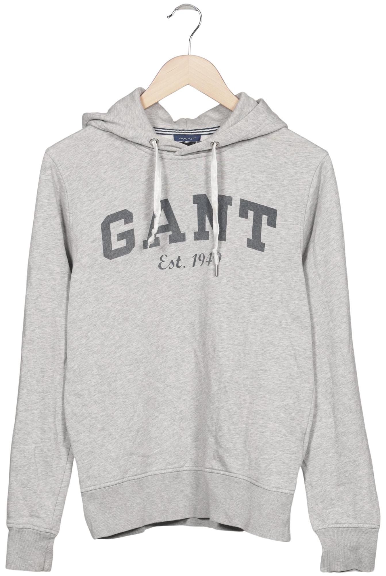 

Gant Damen Kapuzenpullover, grau, Gr. 36