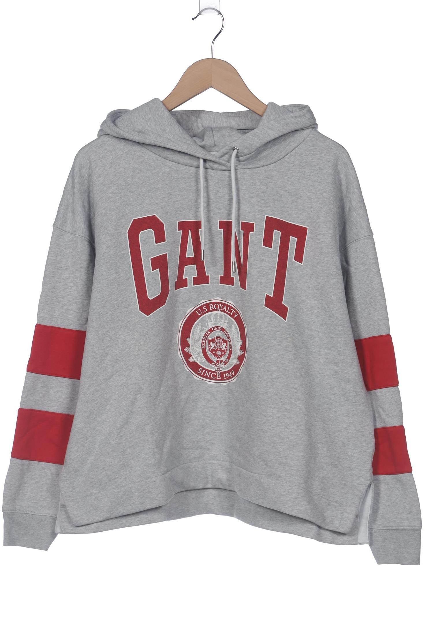 

Gant Damen Kapuzenpullover, grau, Gr. 46