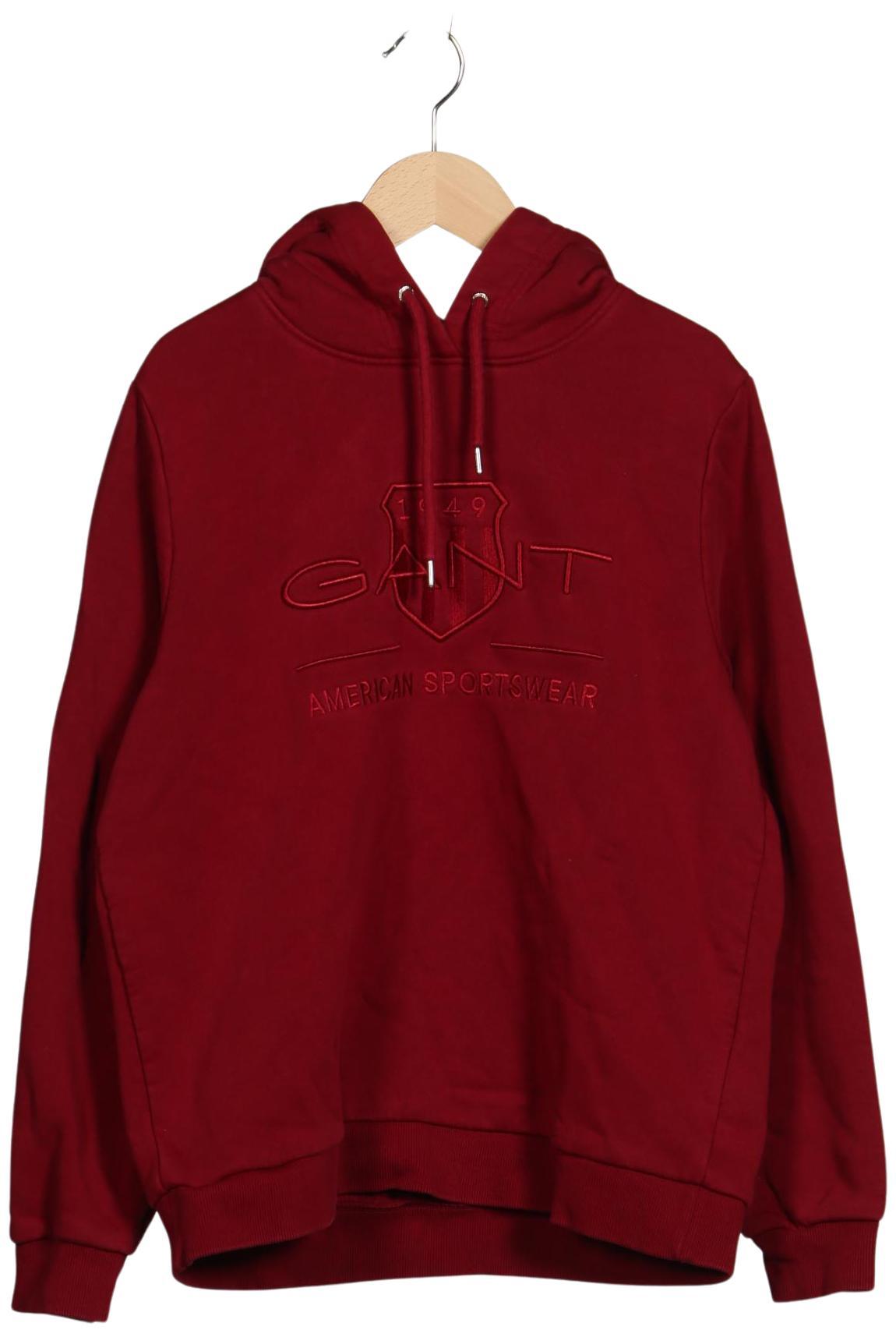

Gant Damen Kapuzenpullover, rot, Gr. 42