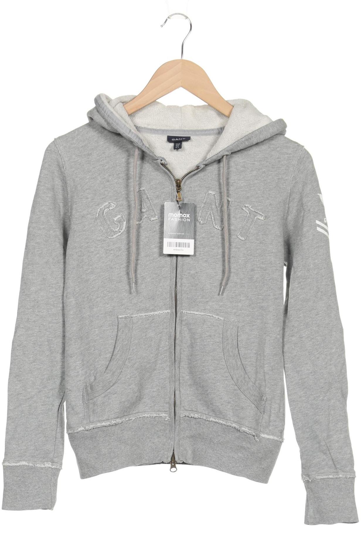 

Gant Damen Kapuzenpullover, grau, Gr. 38