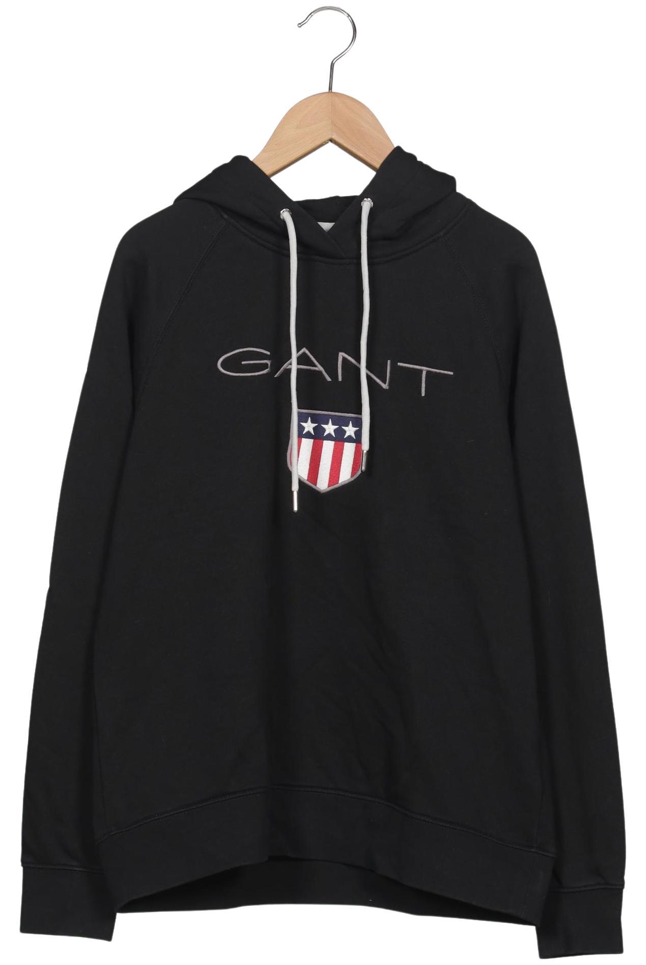 

Gant Damen Kapuzenpullover, schwarz, Gr. 38