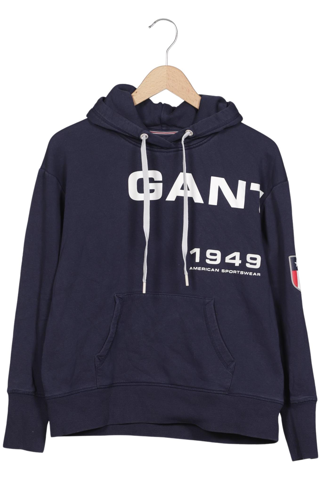 

Gant Damen Kapuzenpullover, marineblau, Gr. 38