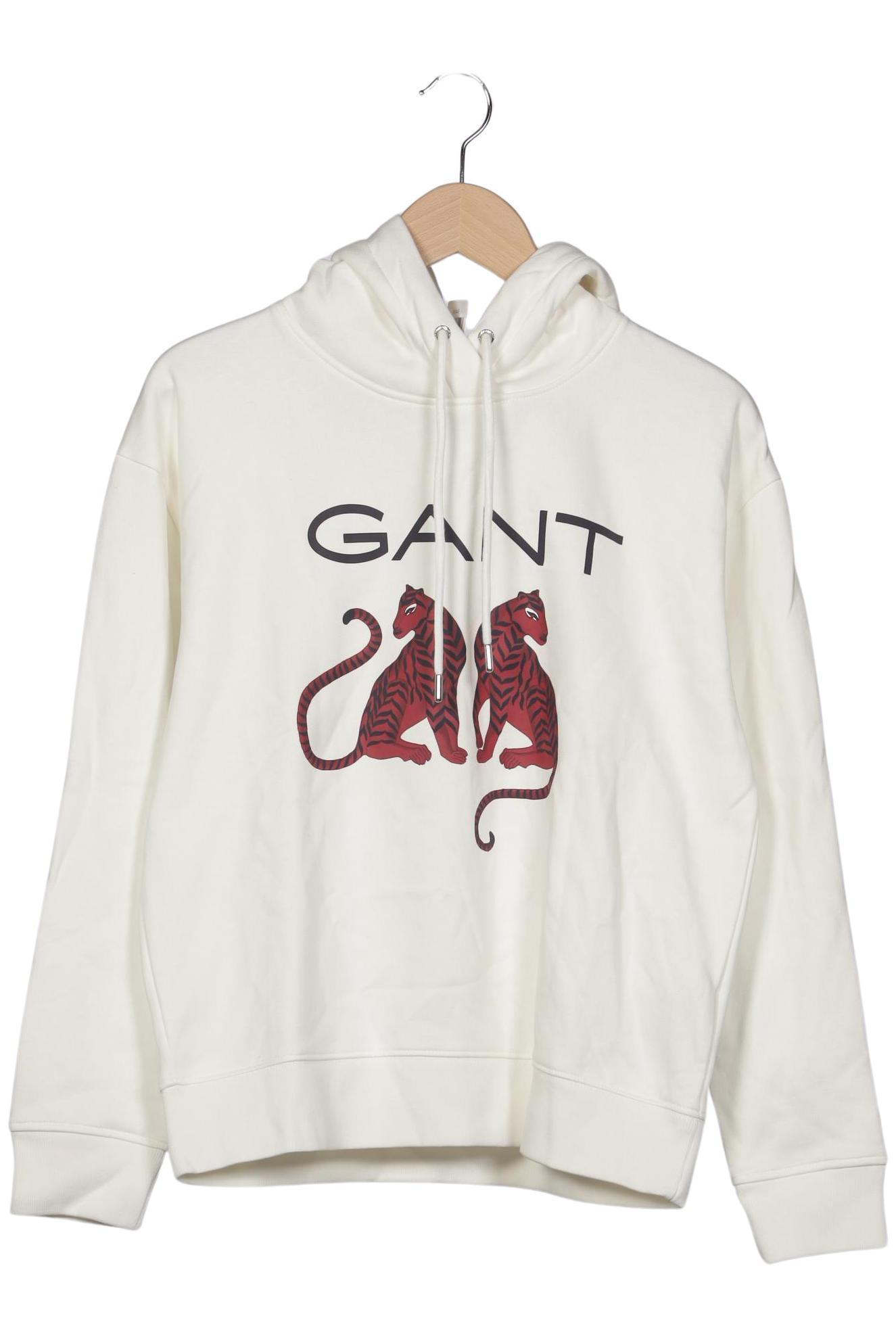 

Gant Damen Kapuzenpullover, cremeweiß, Gr. 38