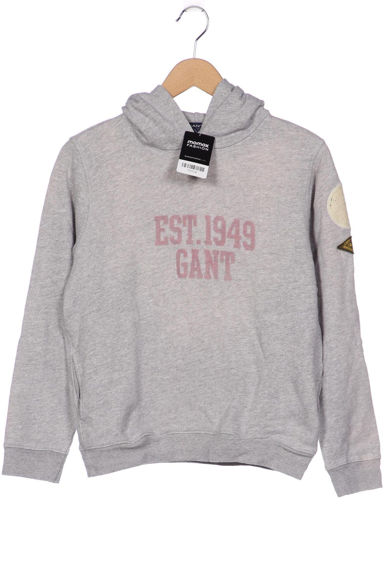 

Gant Damen Kapuzenpullover, grau, Gr. 36