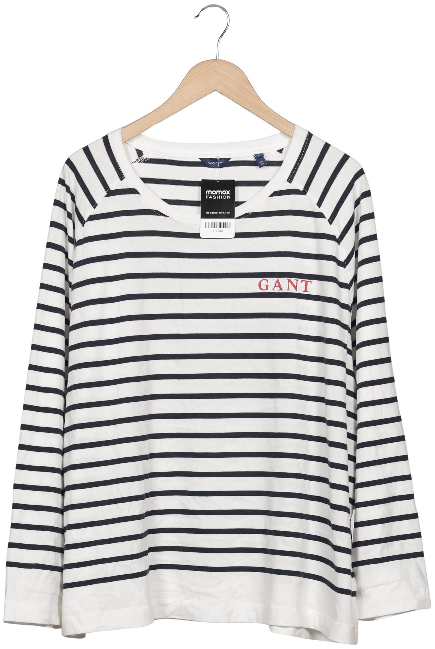

Gant Damen Langarmshirt, weiß, Gr. 46