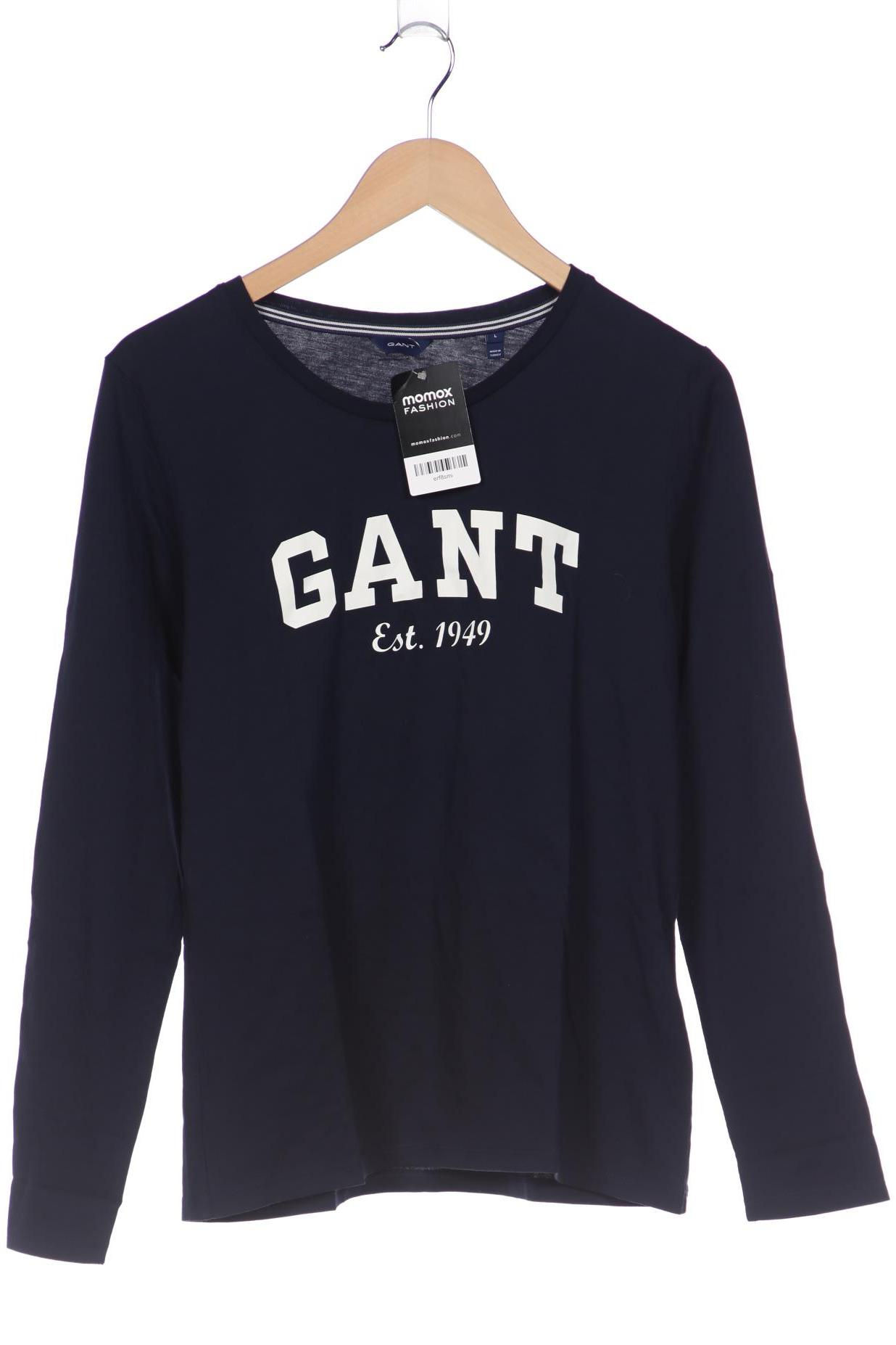 

Gant Damen Langarmshirt, marineblau, Gr. 42