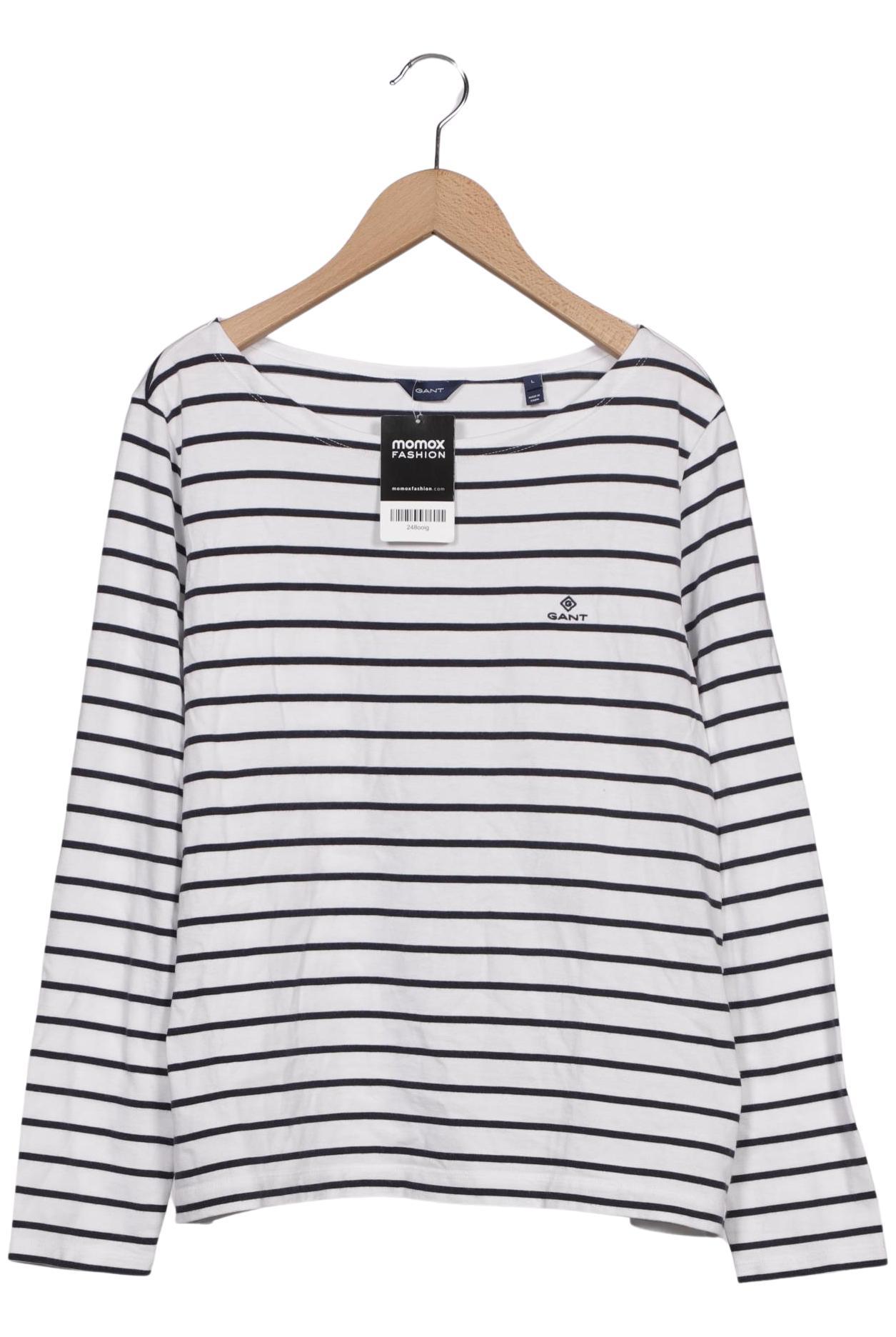 

Gant Damen Langarmshirt, weiß, Gr. 42