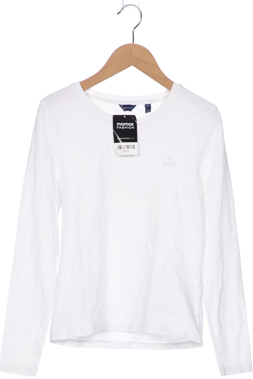 

Gant Damen Langarmshirt, weiß, Gr. 34