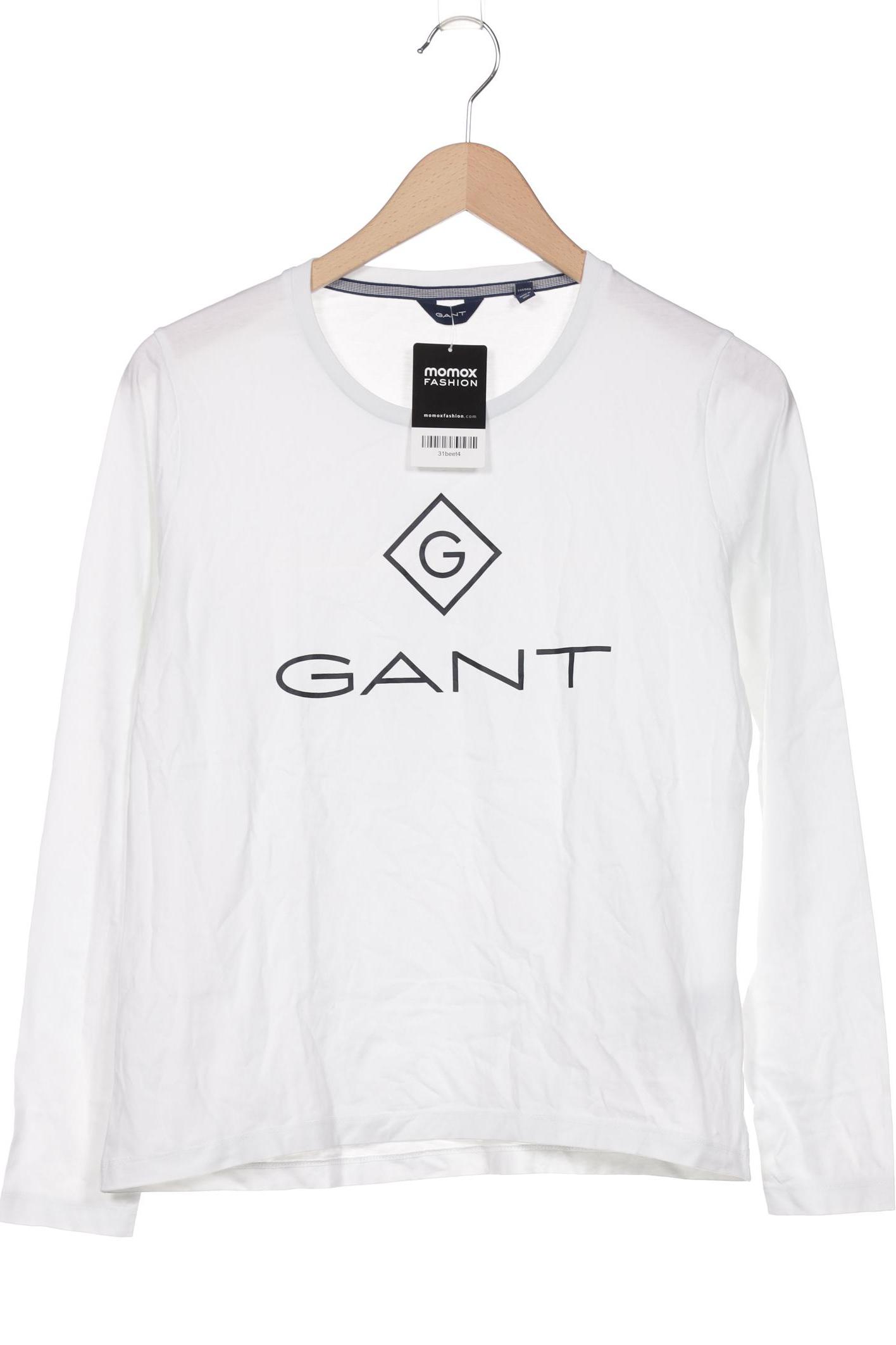 

Gant Damen Langarmshirt, weiß, Gr. 42