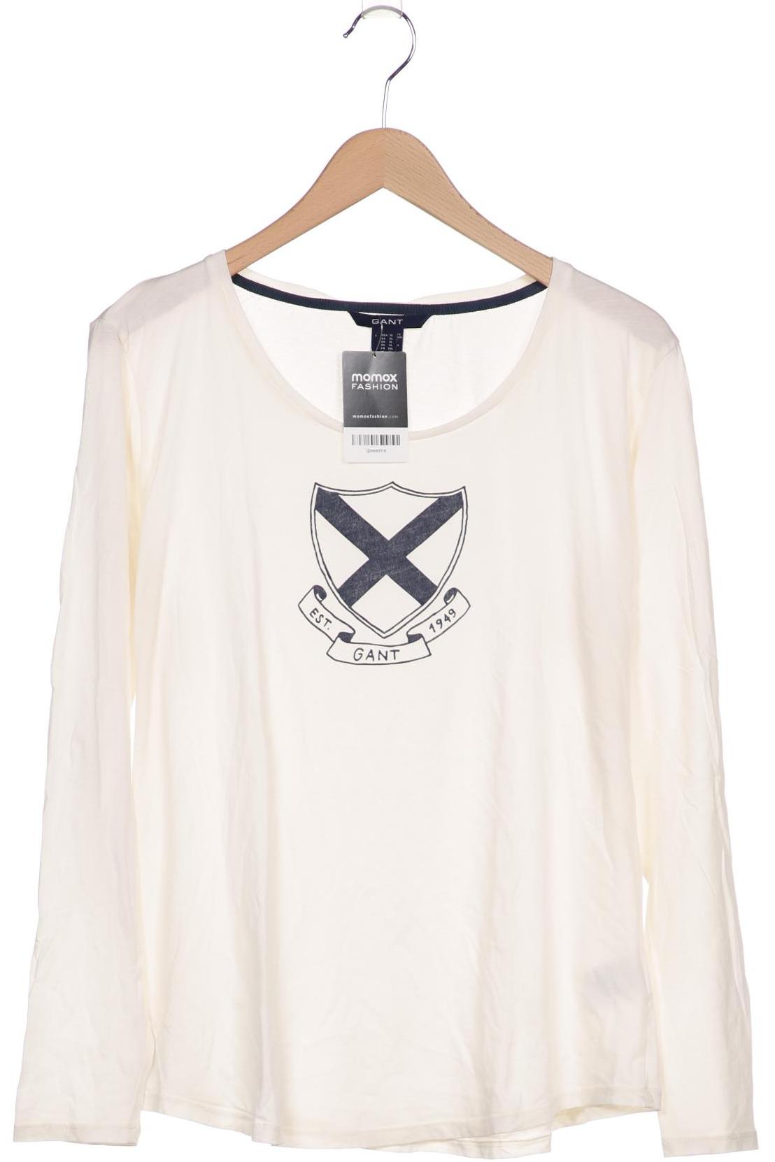 

Gant Damen Langarmshirt, cremeweiß, Gr. 44