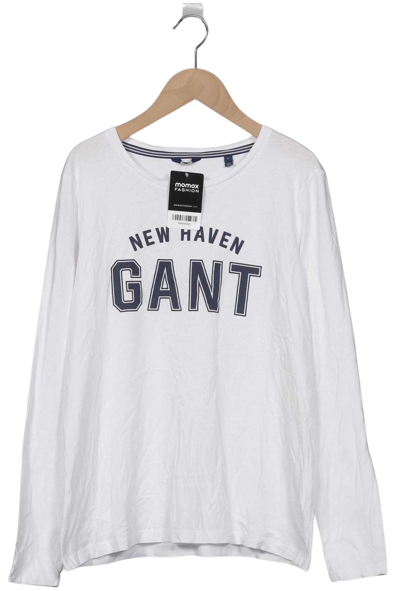

Gant Damen Langarmshirt, weiß, Gr. 42
