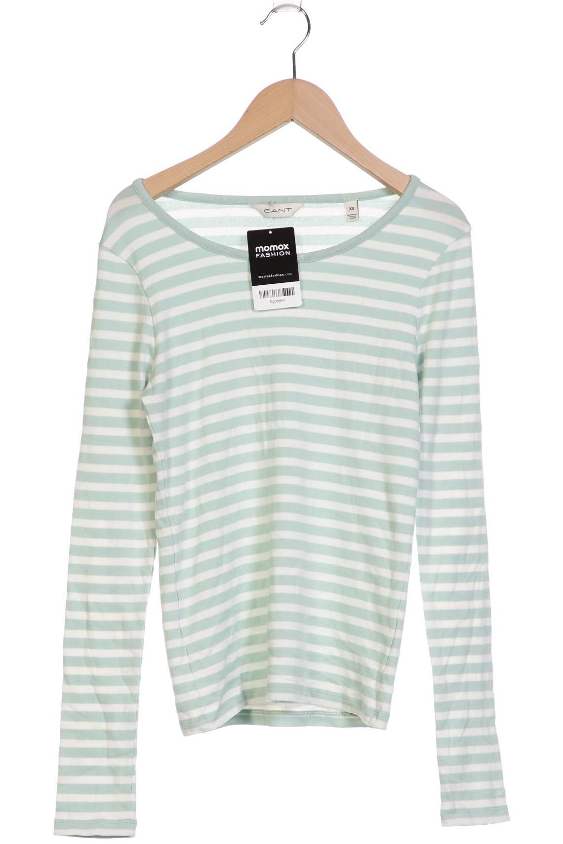 

Gant Damen Langarmshirt, hellgrün, Gr. 34