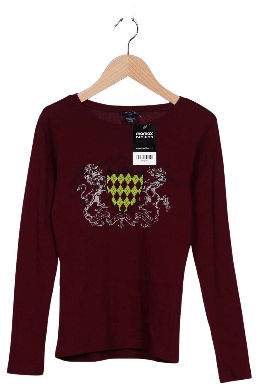 

Gant Damen Langarmshirt, bordeaux, Gr. 34