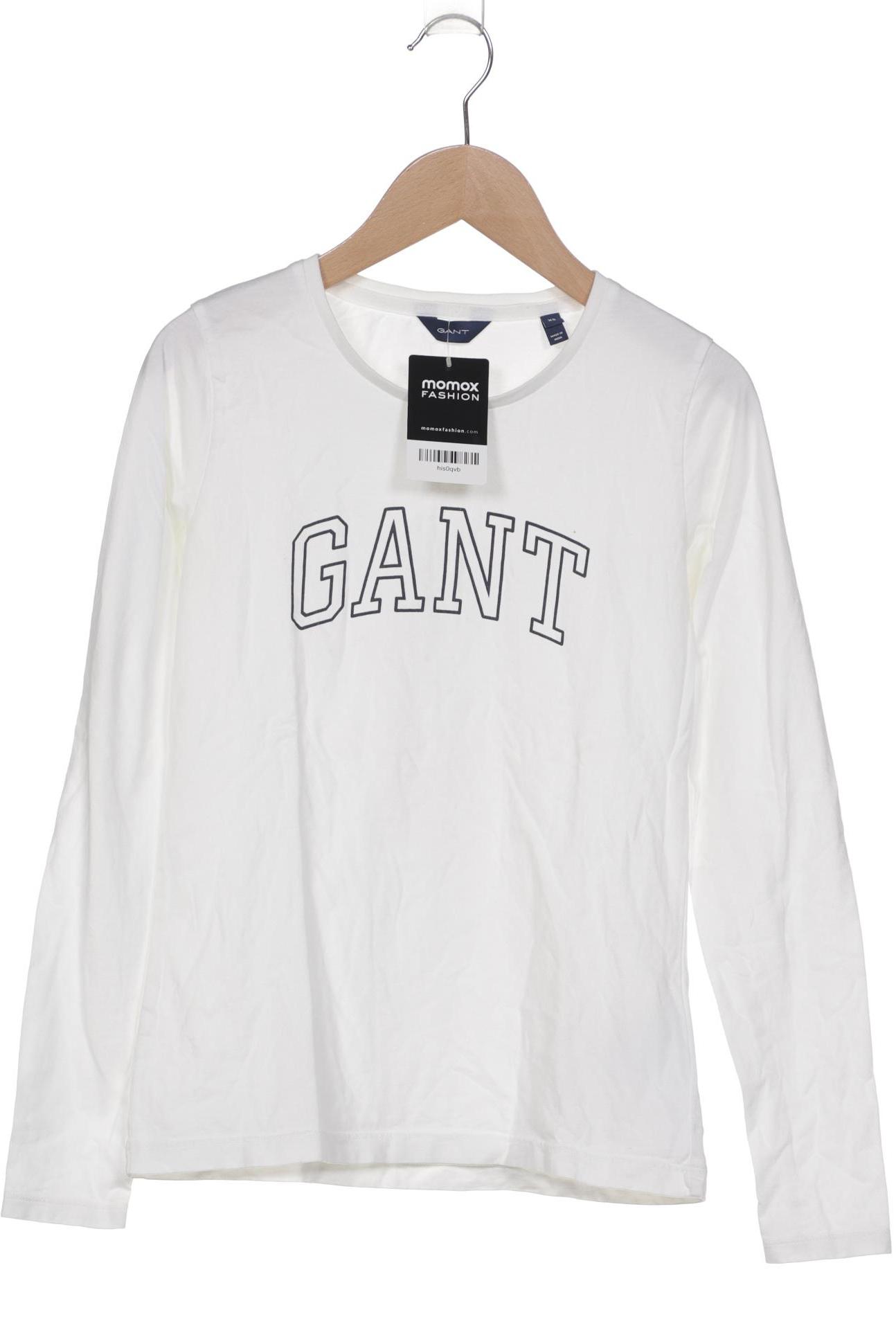 

Gant Damen Langarmshirt, weiß, Gr. 34