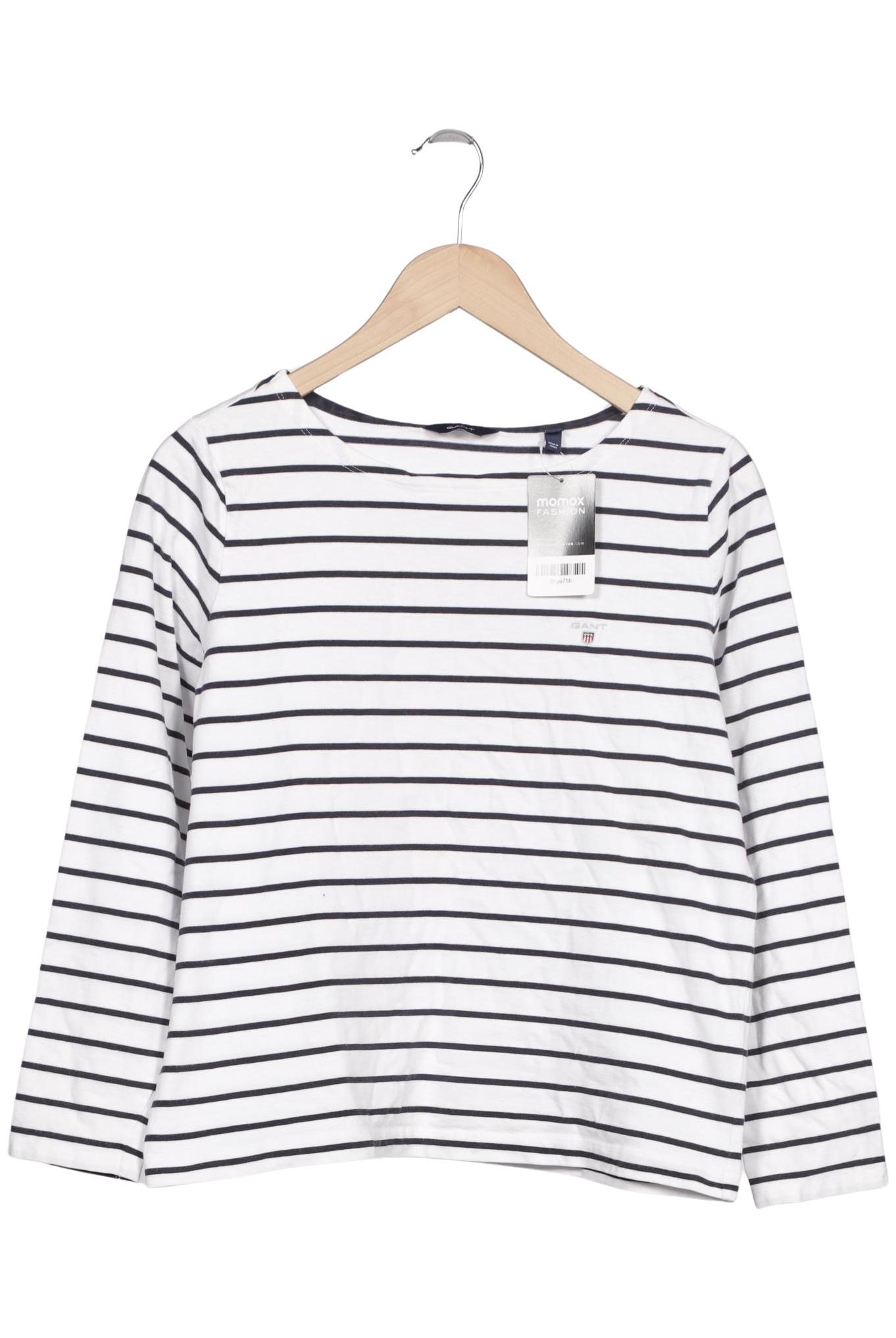 

Gant Damen Langarmshirt, weiß, Gr. 42