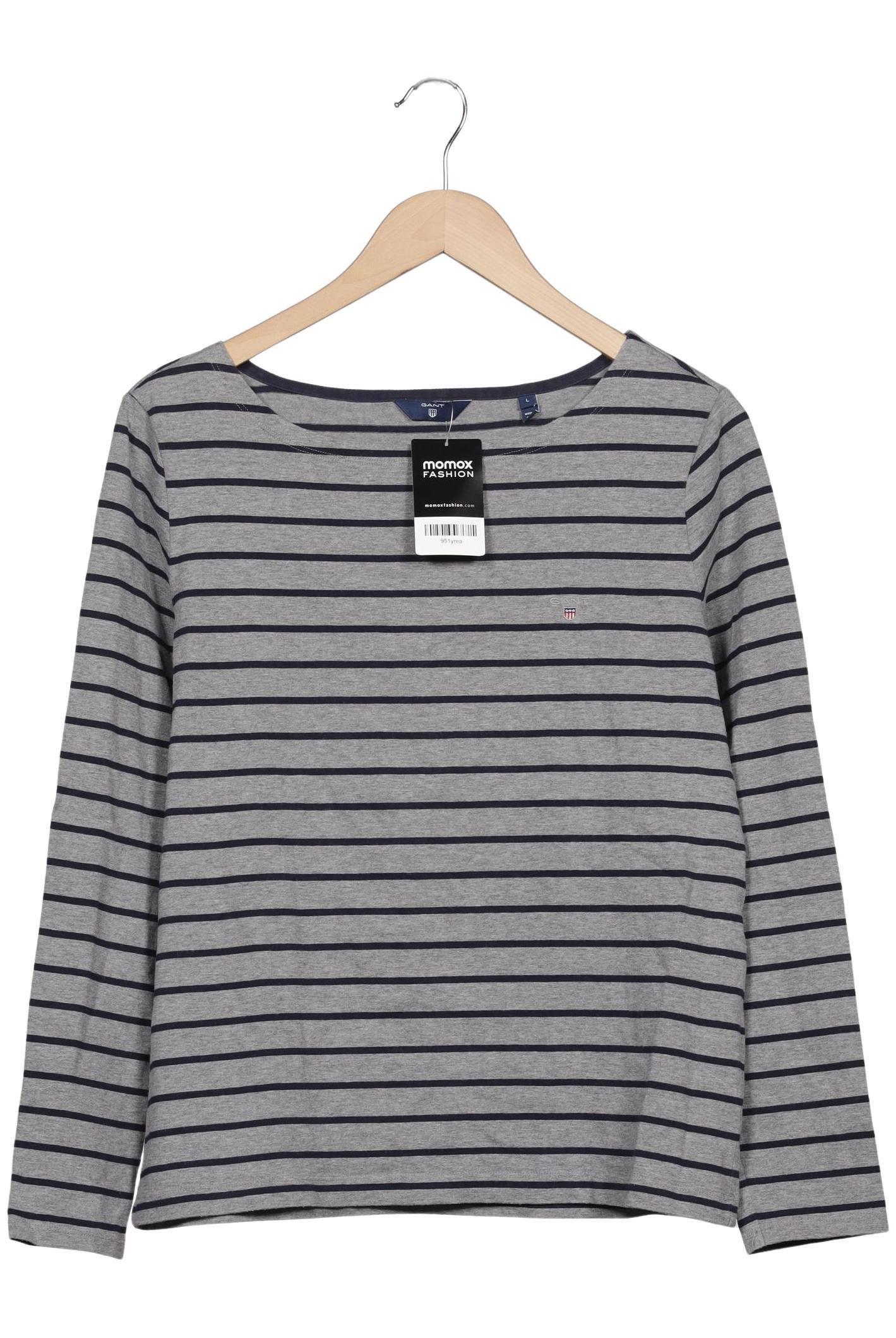 

Gant Damen Langarmshirt, grau, Gr. 42