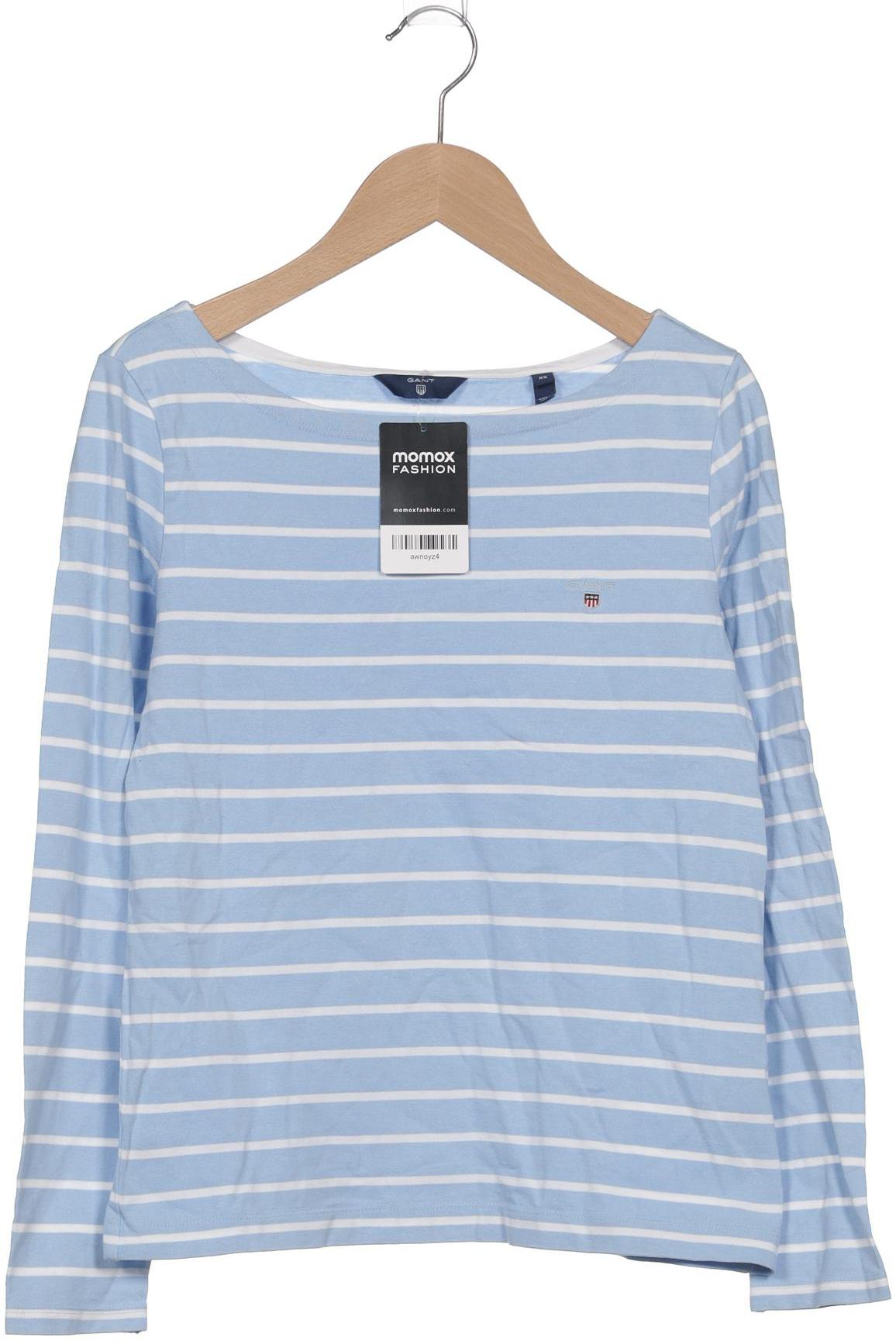 

Gant Damen Langarmshirt, hellblau, Gr. 34
