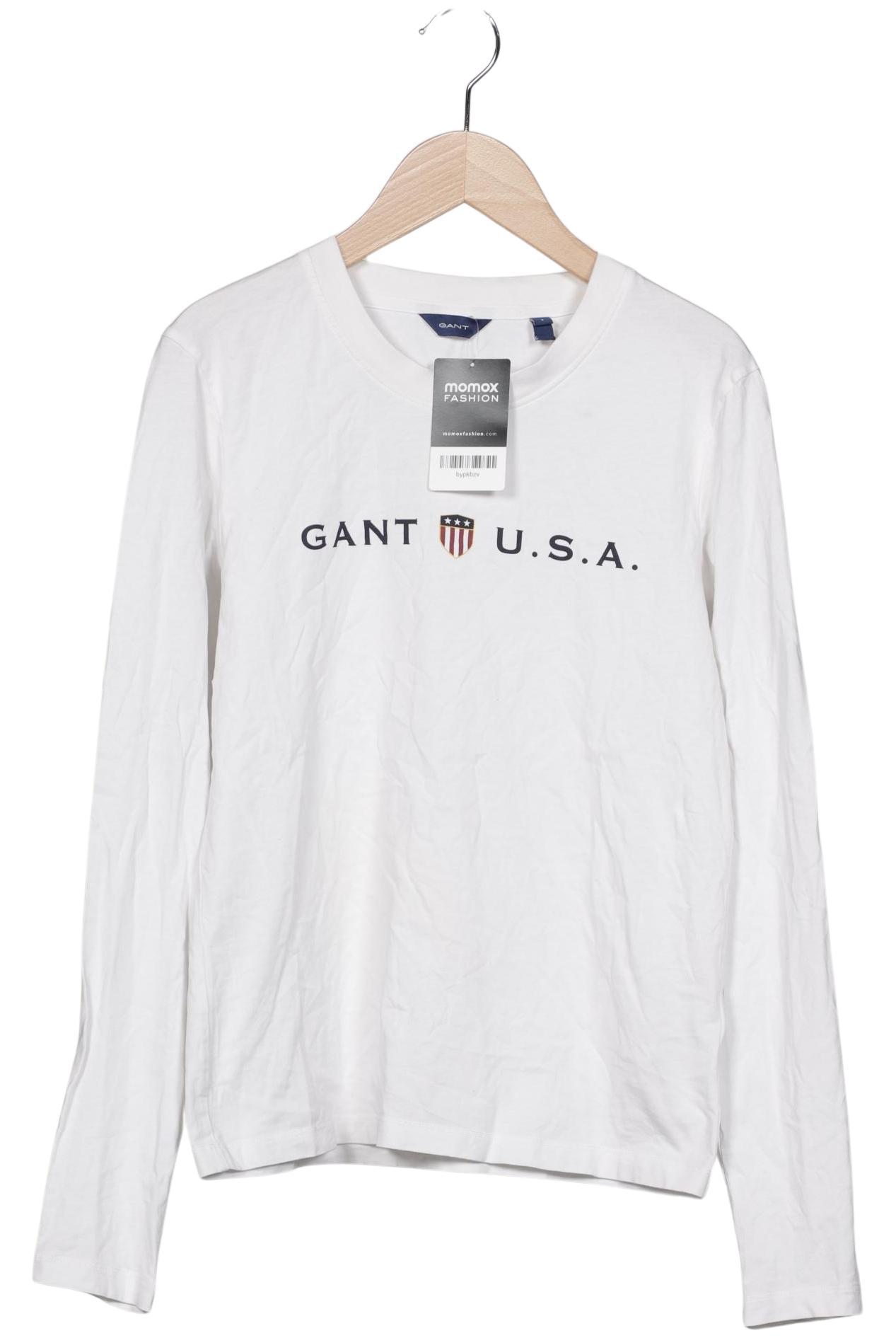 

Gant Damen Langarmshirt, weiß, Gr. 36