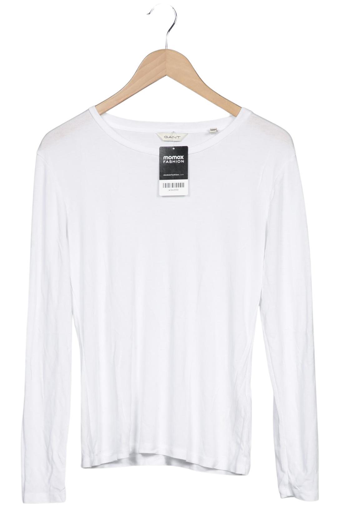 

Gant Damen Langarmshirt, weiß, Gr. 38