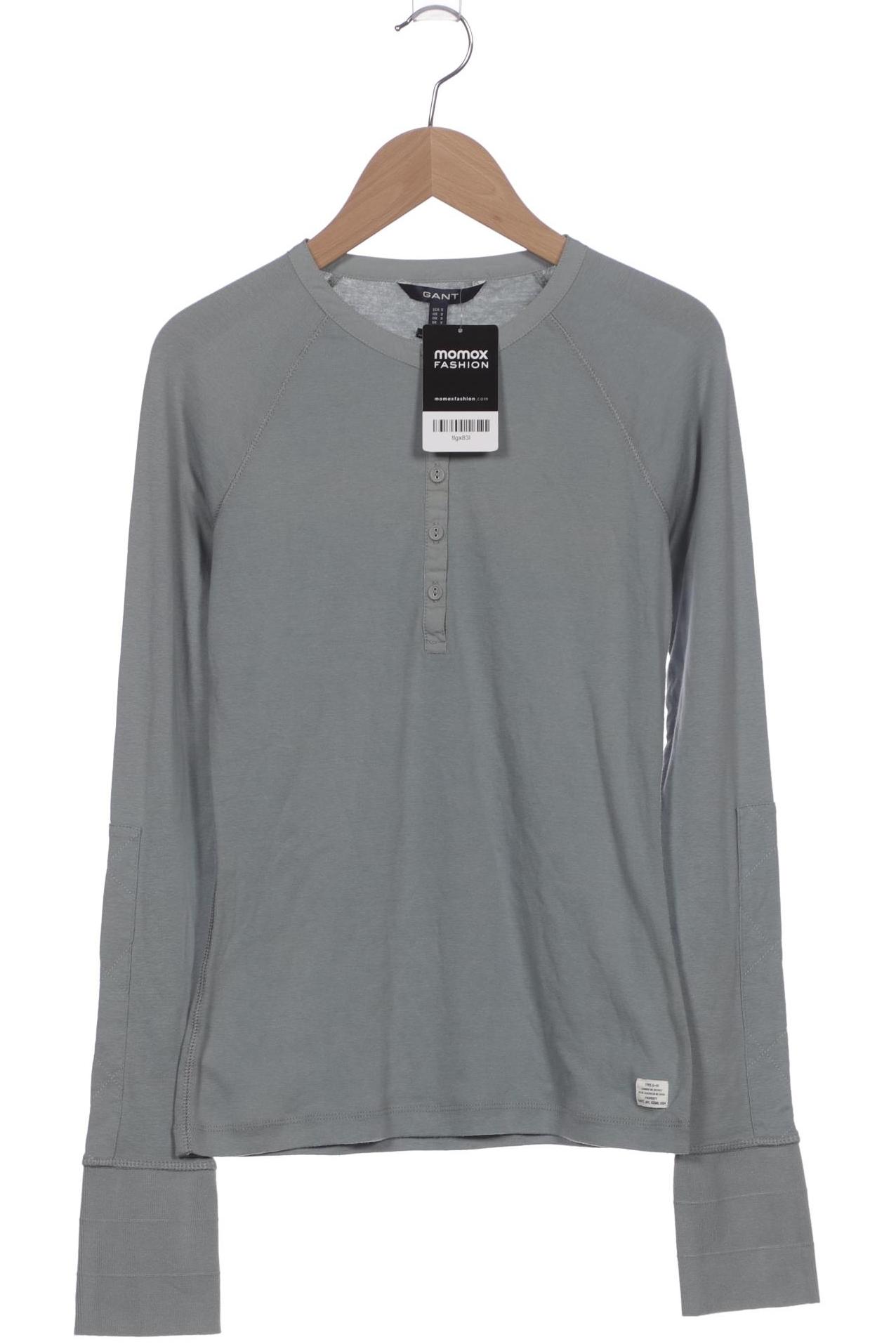 

Gant Damen Langarmshirt, türkis, Gr. 36