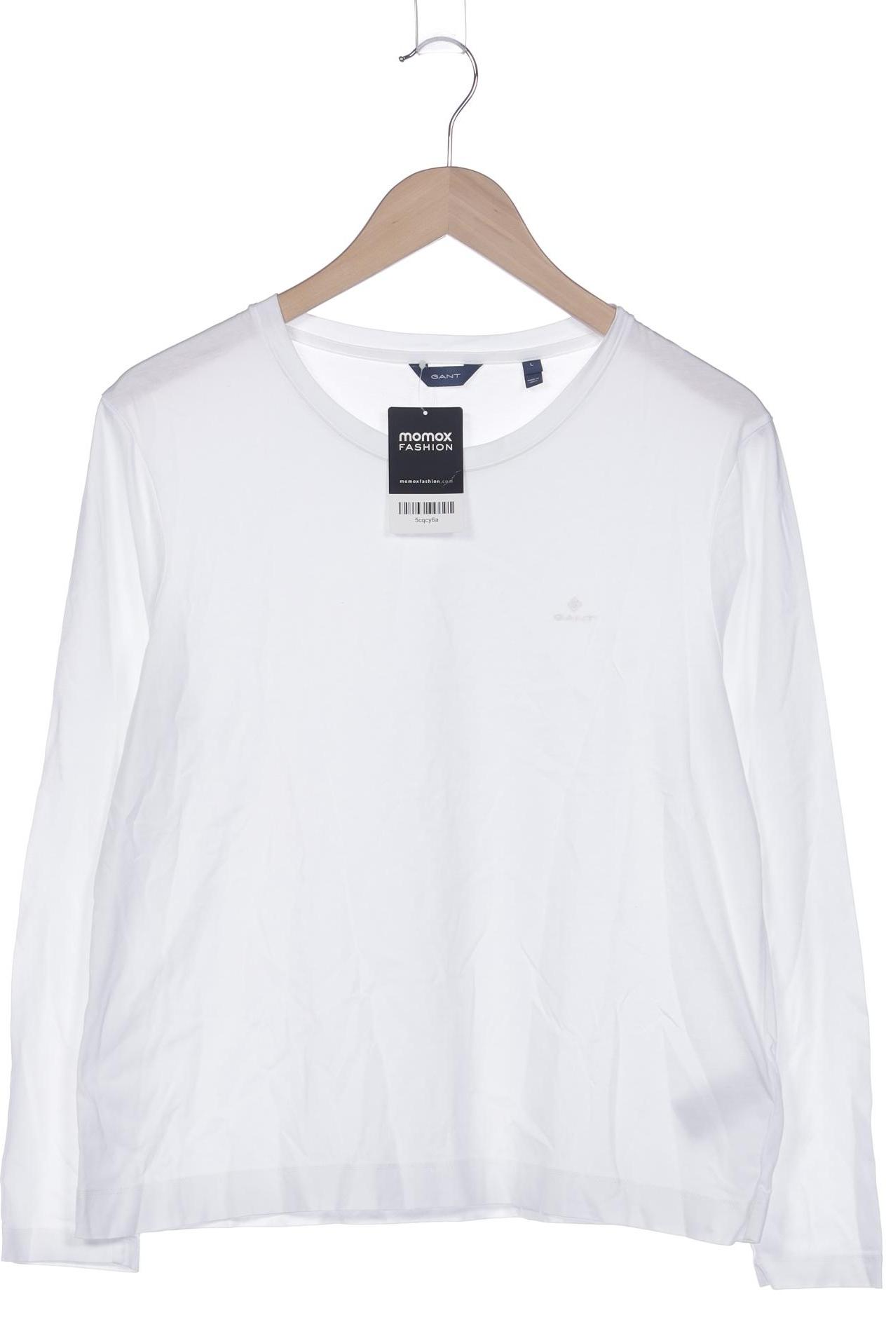 

Gant Damen Langarmshirt, weiß, Gr. 42