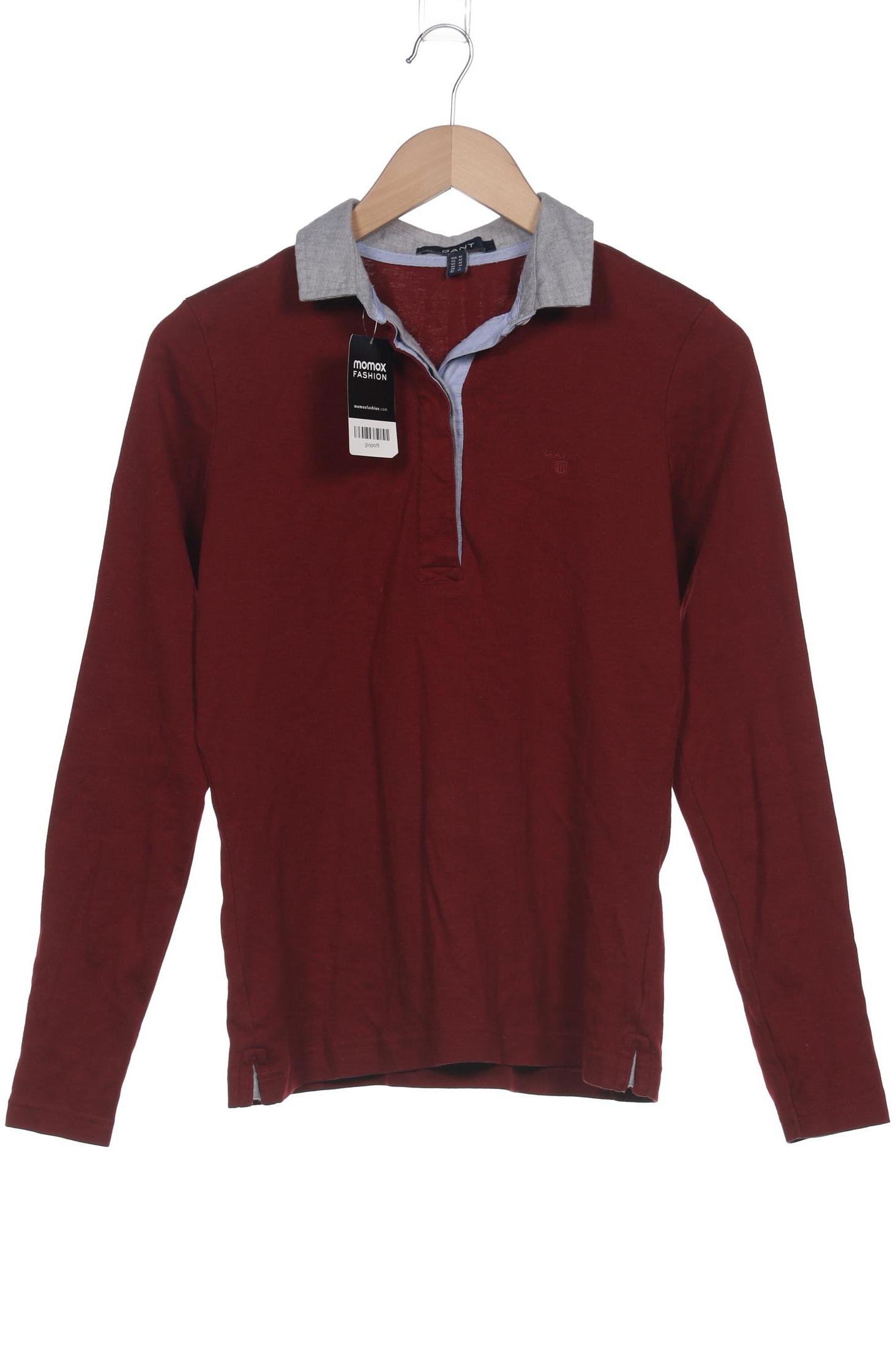 

Gant Damen Langarmshirt, bordeaux, Gr. 38