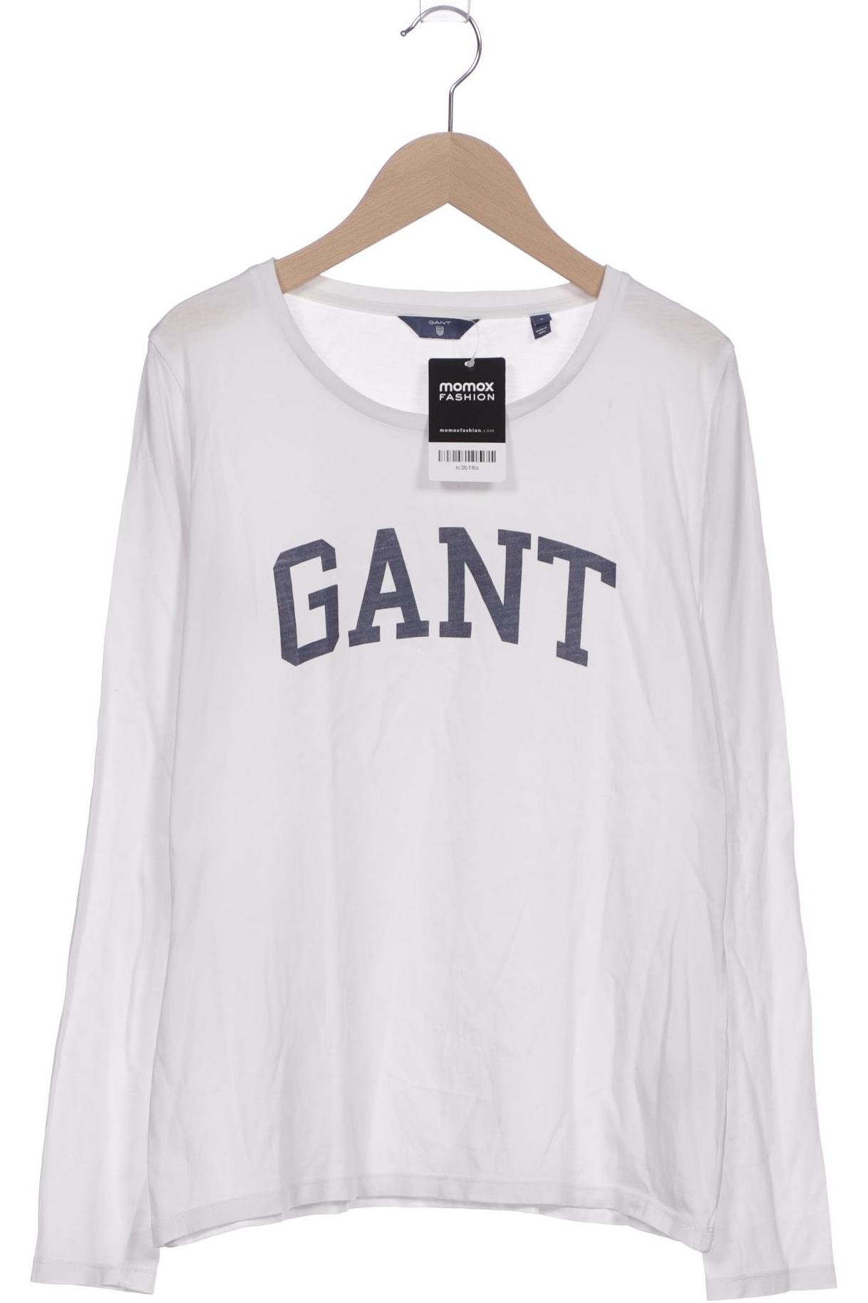 

Gant Damen Langarmshirt, weiß, Gr. 36
