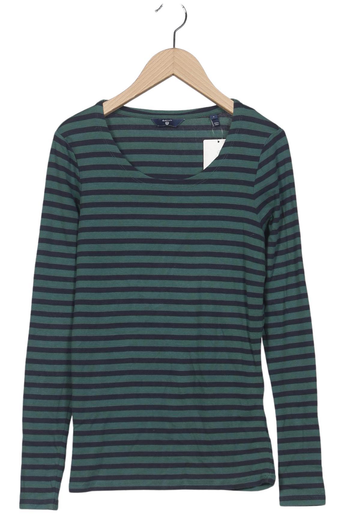 

Gant Damen Langarmshirt, grün, Gr. 36