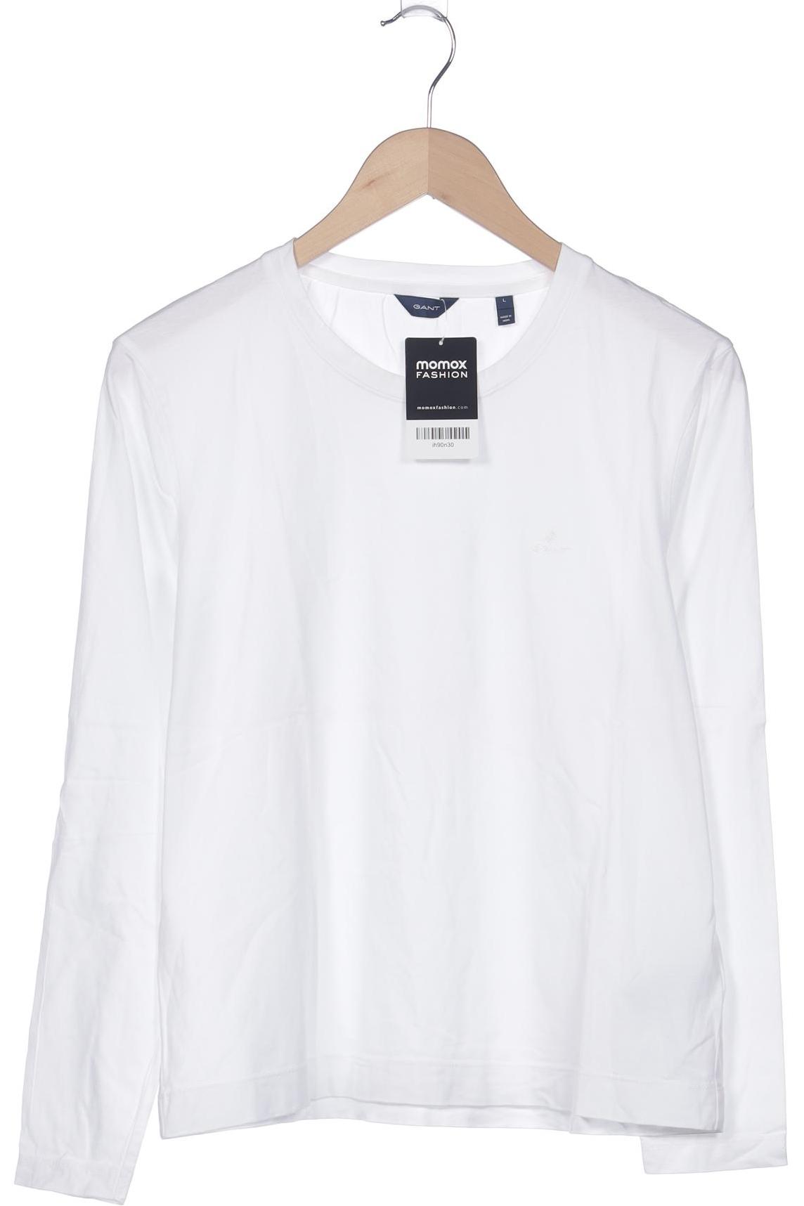 

Gant Damen Langarmshirt, weiß, Gr. 42