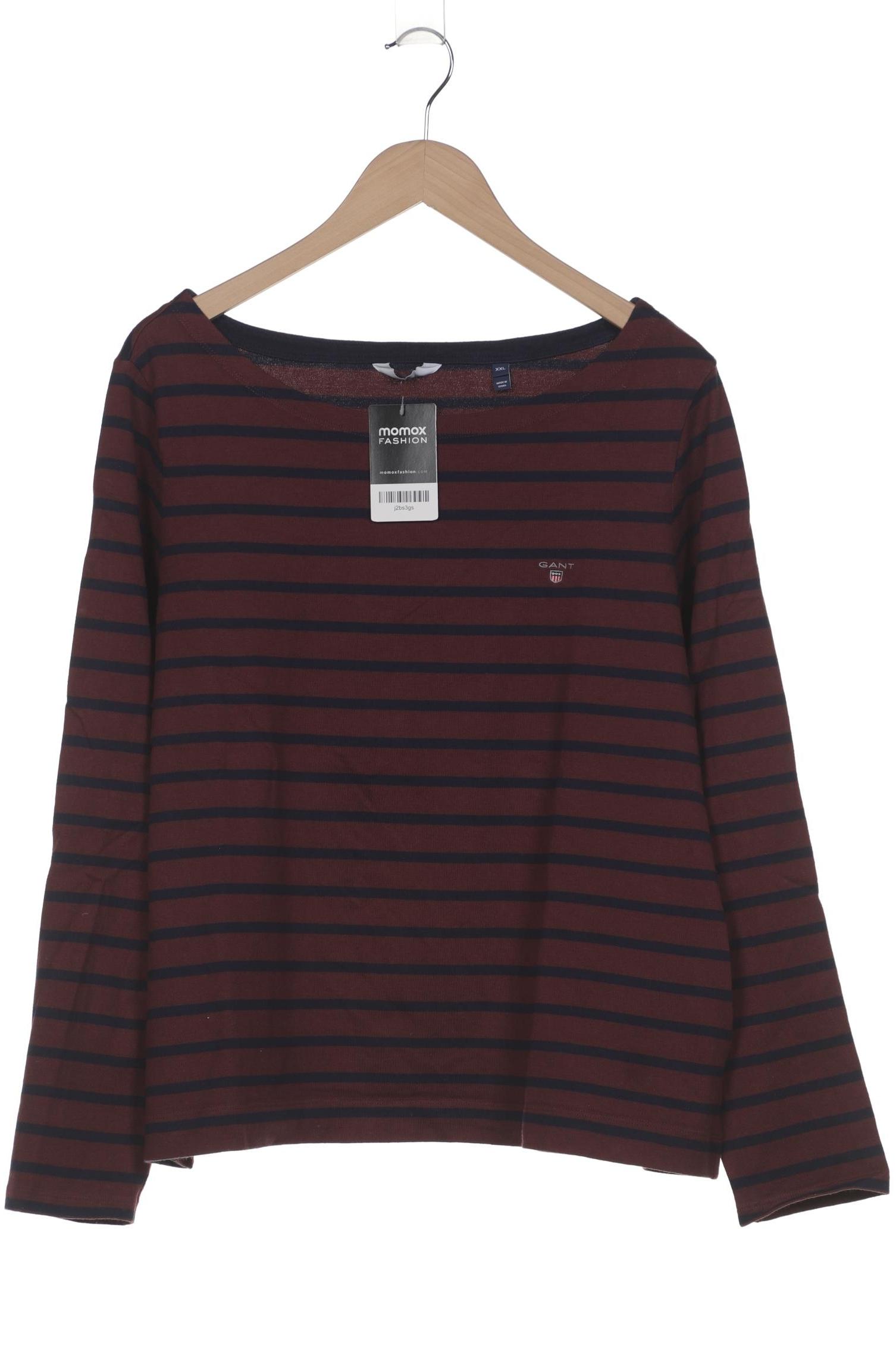 

Gant Damen Langarmshirt, bordeaux, Gr. 46