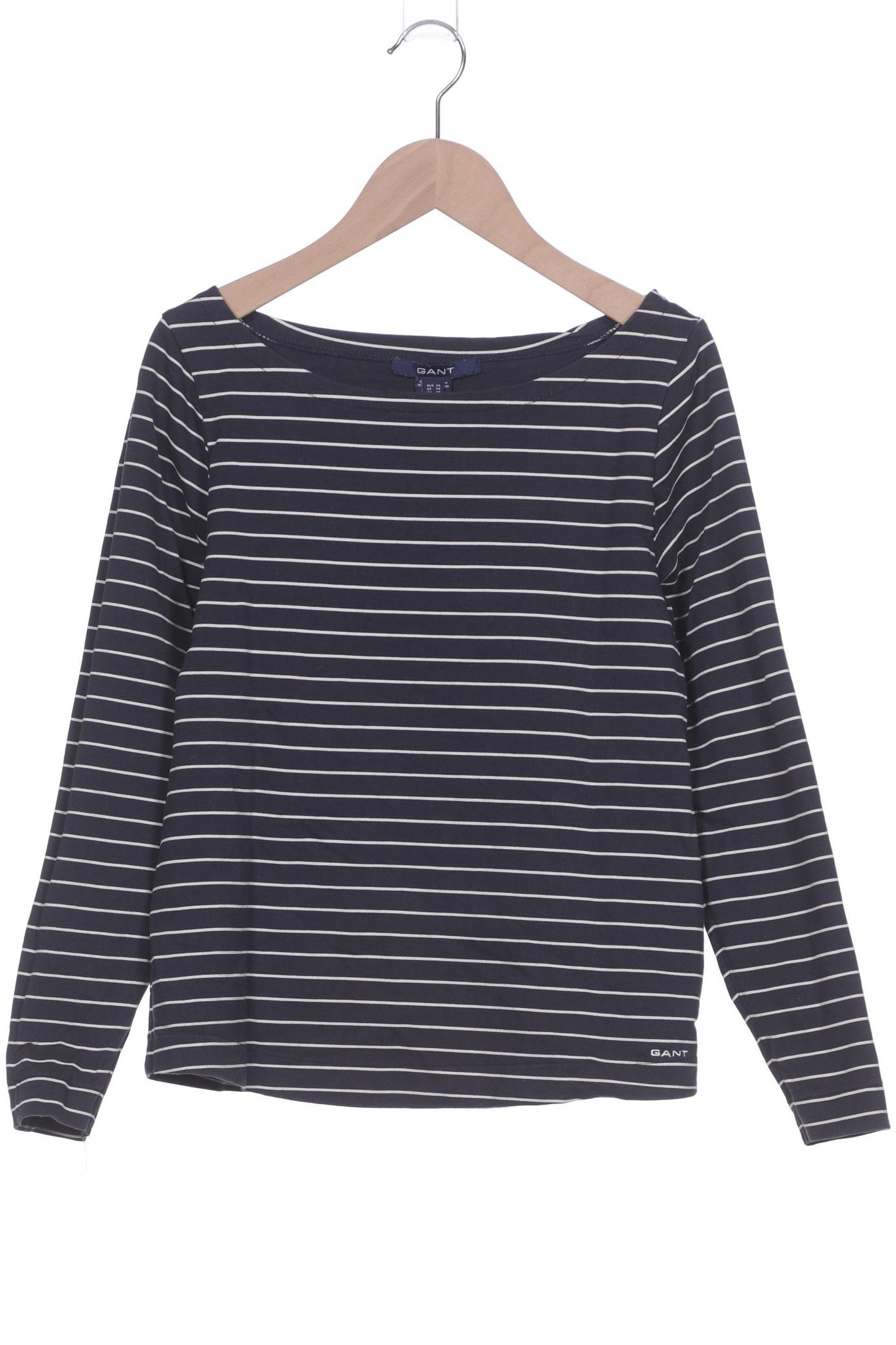 

Gant Damen Langarmshirt, marineblau, Gr. 34