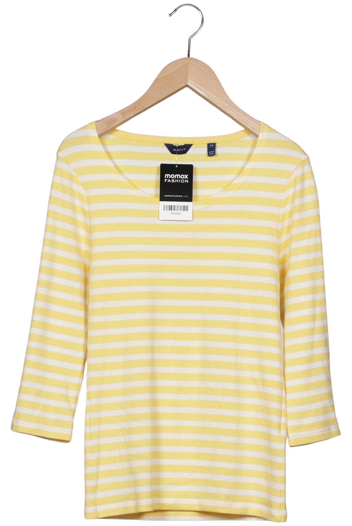 

Gant Damen Langarmshirt, gelb, Gr. 34