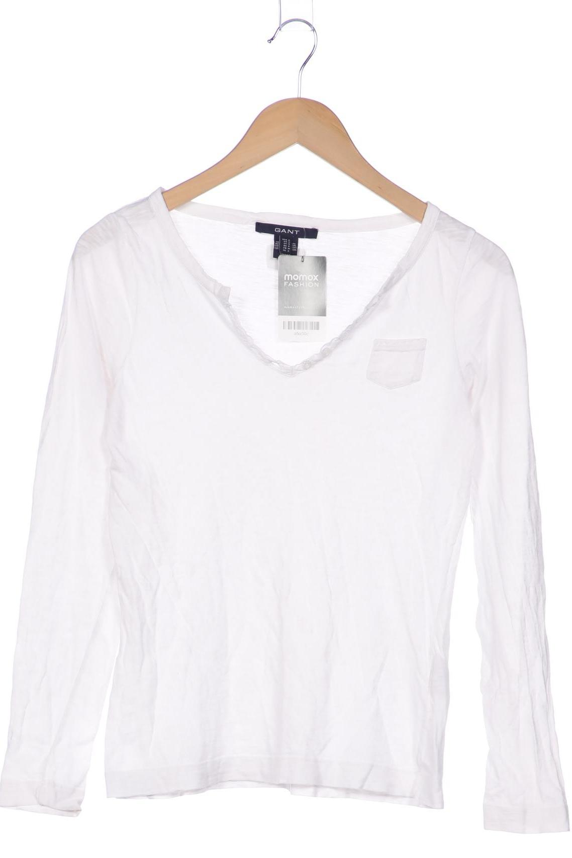 

Gant Damen Langarmshirt, weiß, Gr. 36