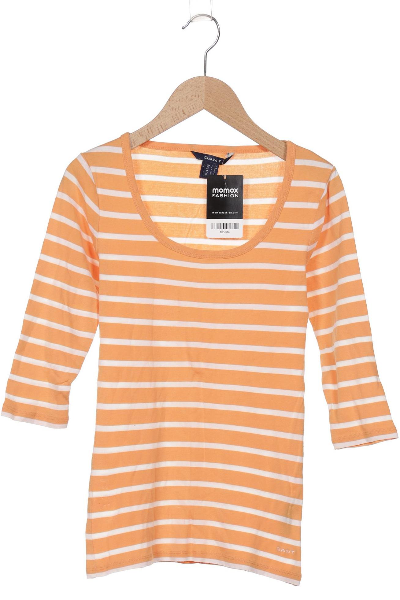 

Gant Damen Langarmshirt, orange, Gr. 36