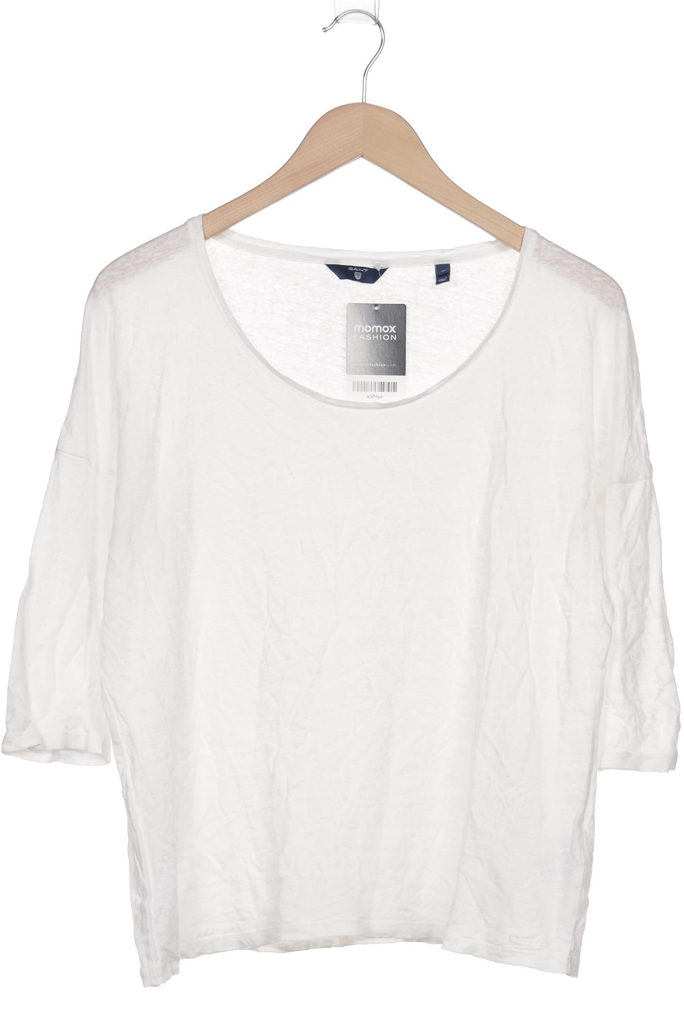 

Gant Damen Langarmshirt, weiß, Gr. 38