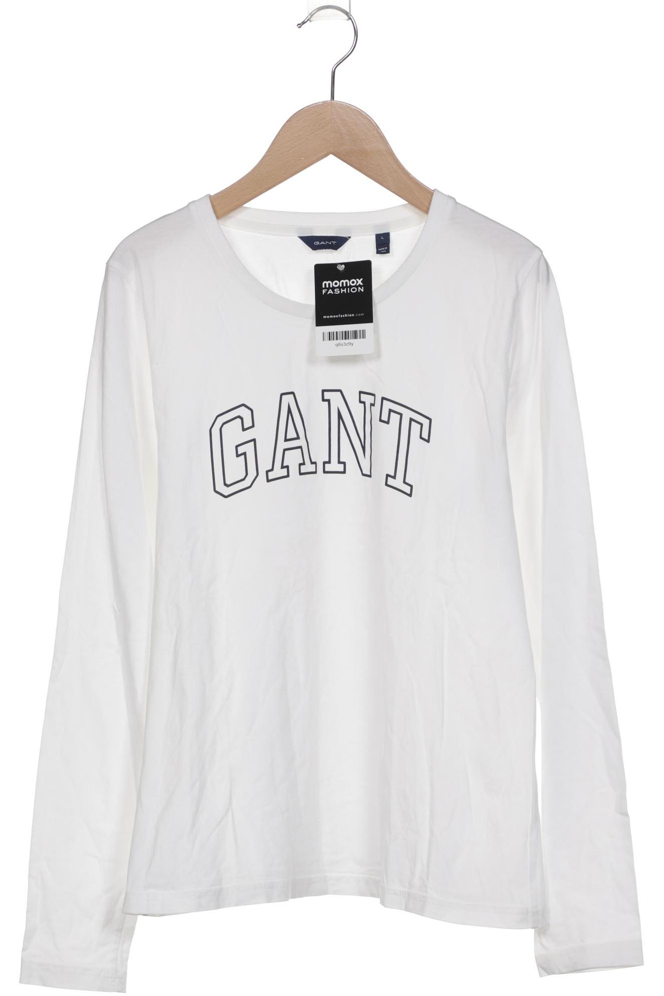

Gant Damen Langarmshirt, weiß, Gr. 42