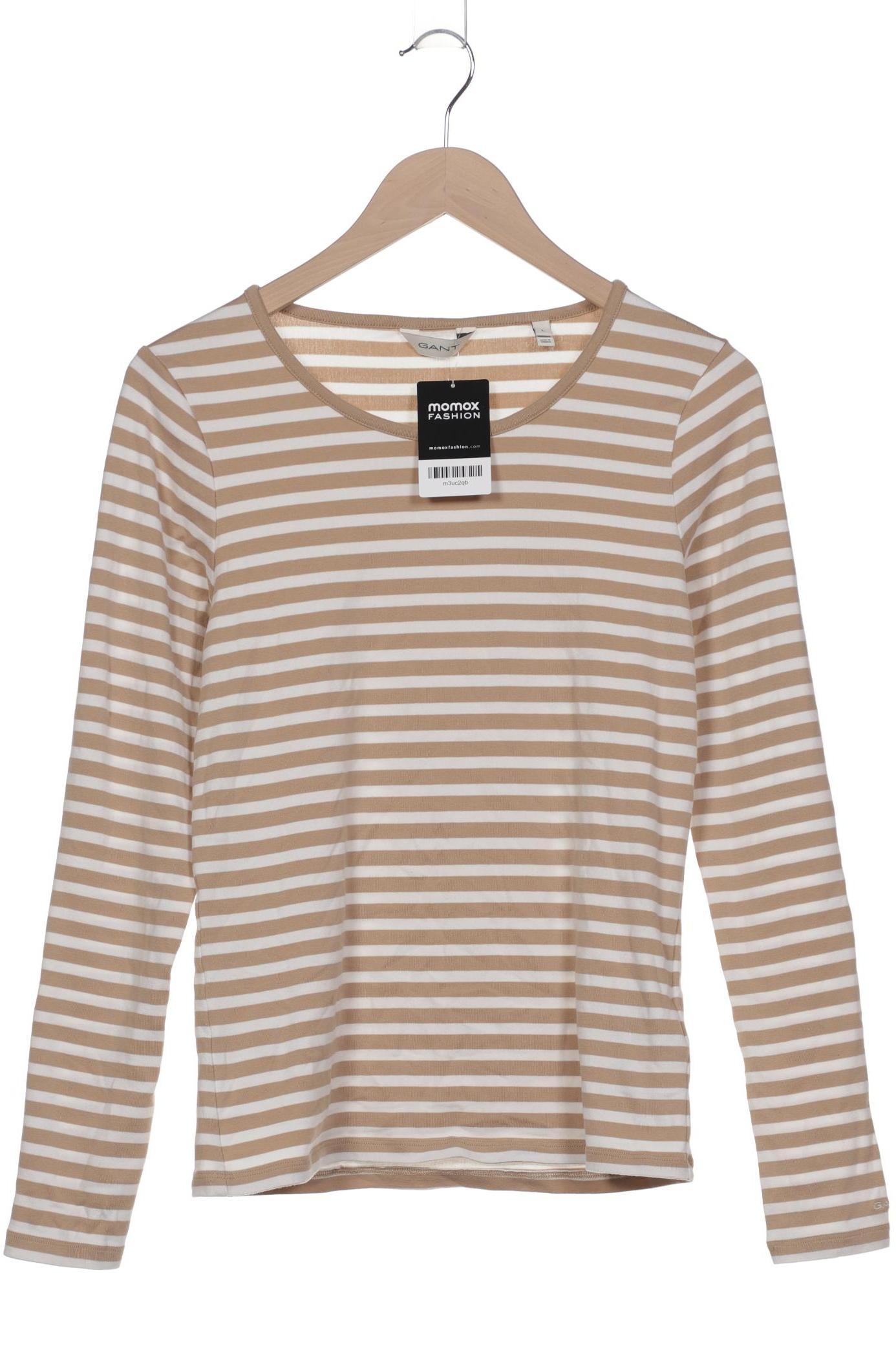 

Gant Damen Langarmshirt, beige, Gr. 42