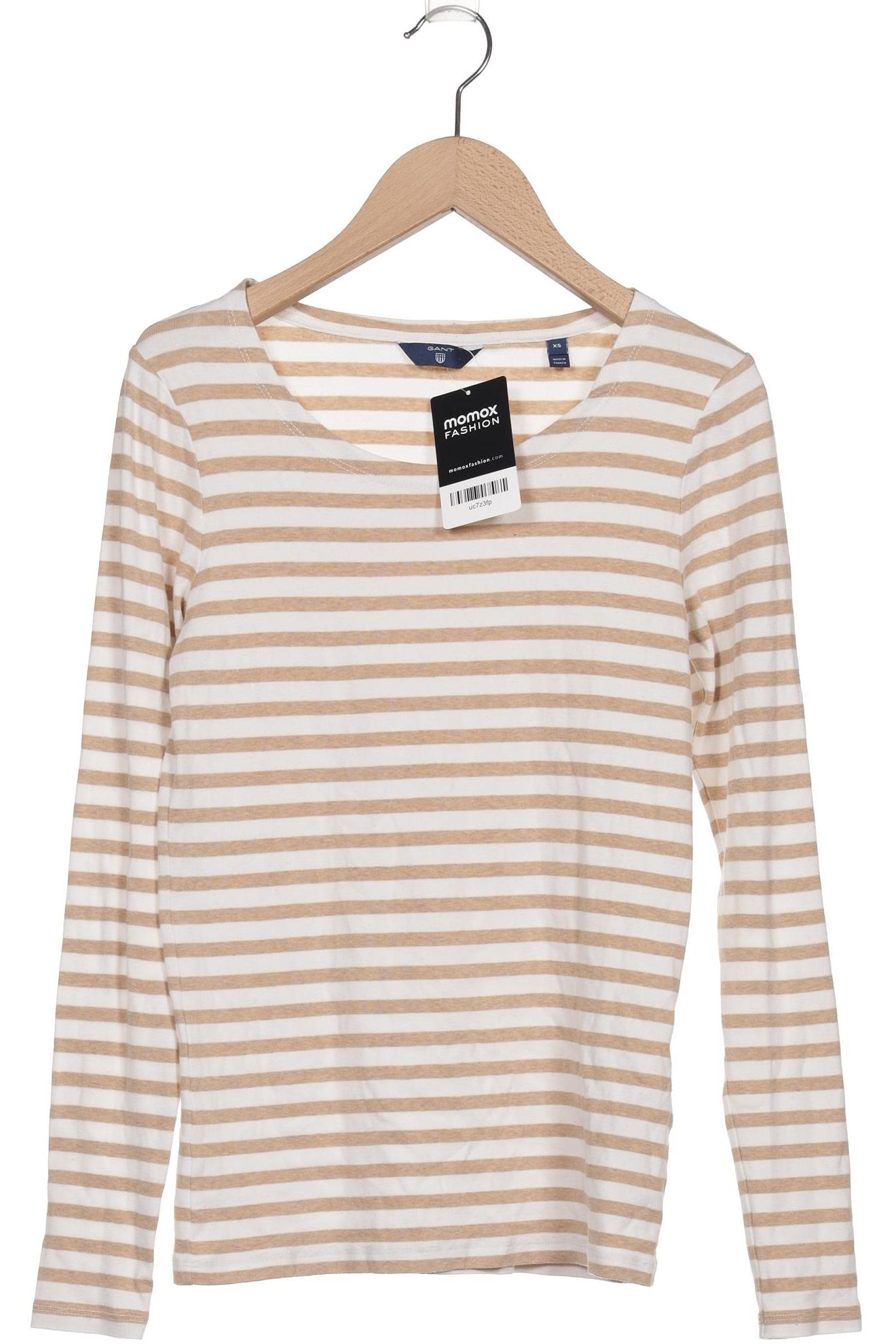 

Gant Damen Langarmshirt, beige, Gr. 34