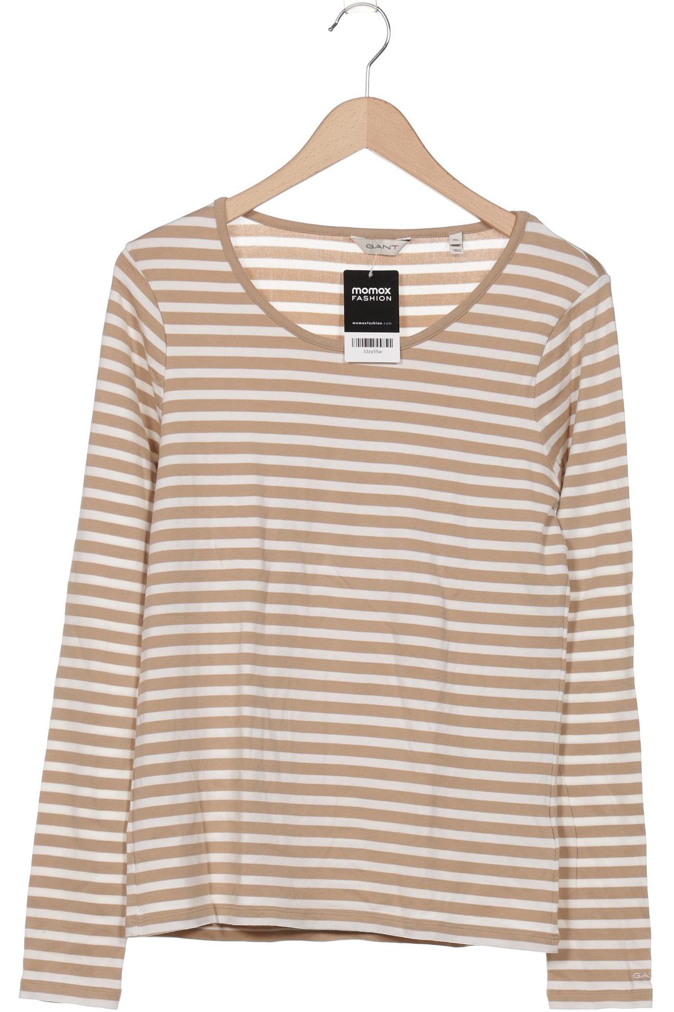 

Gant Damen Langarmshirt, beige, Gr. 44