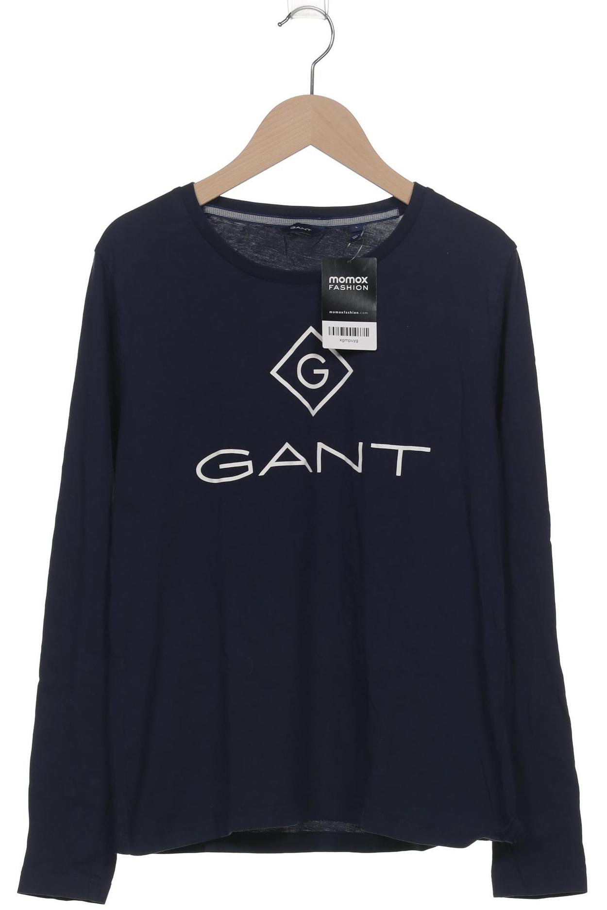 

Gant Damen Langarmshirt, marineblau, Gr. 42