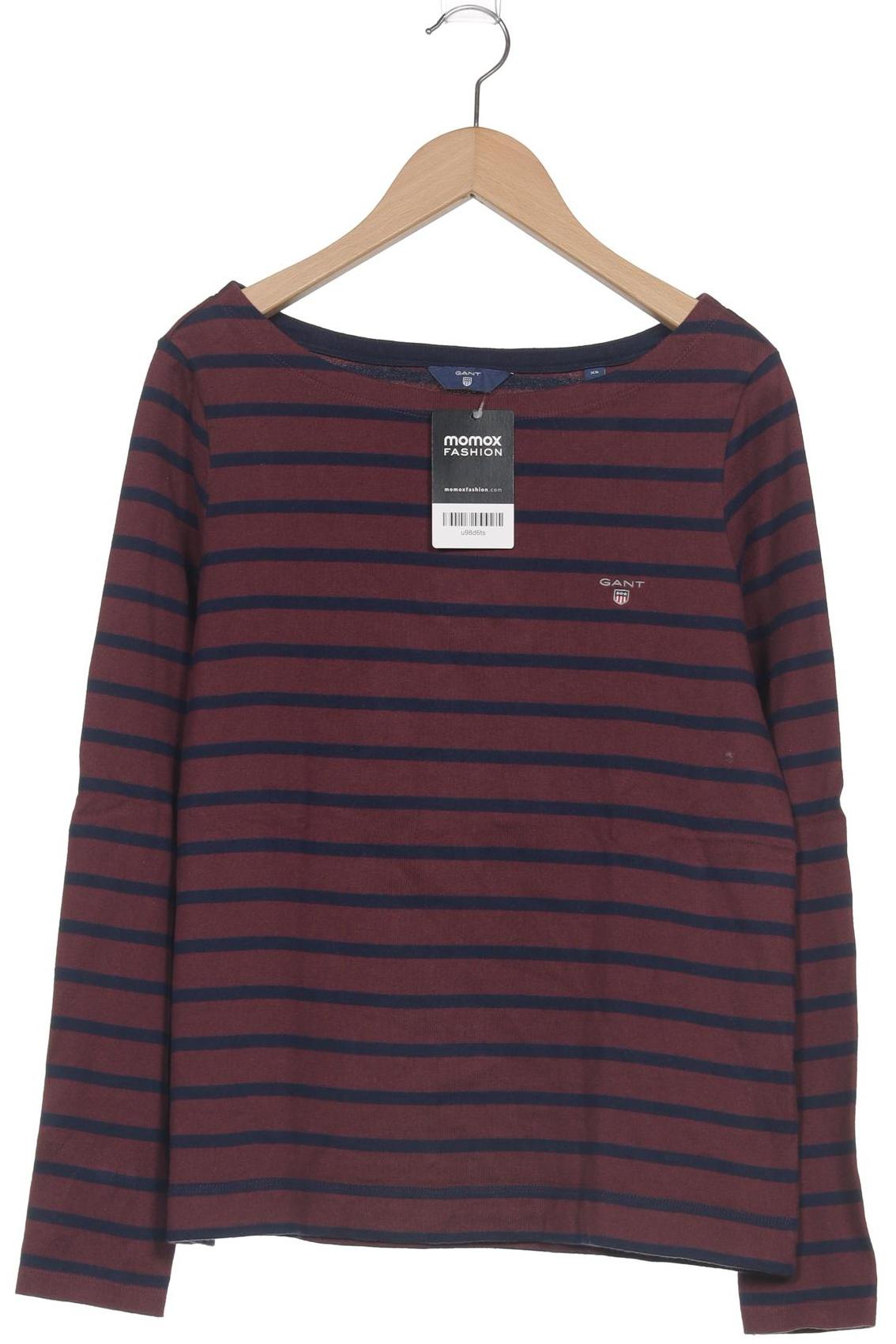 

Gant Damen Langarmshirt, bordeaux, Gr. 34