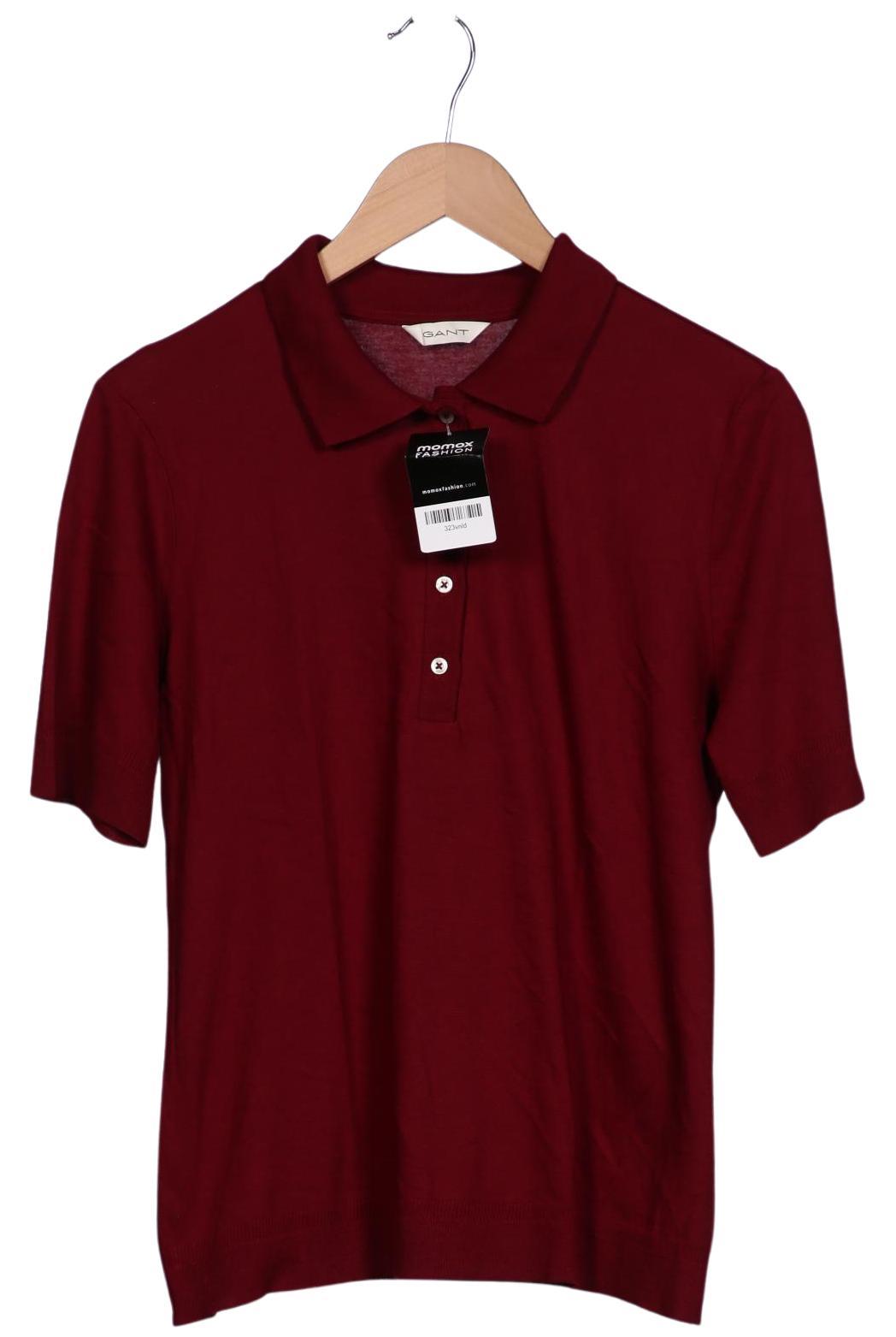 

Gant Damen Poloshirt, bordeaux, Gr. 38