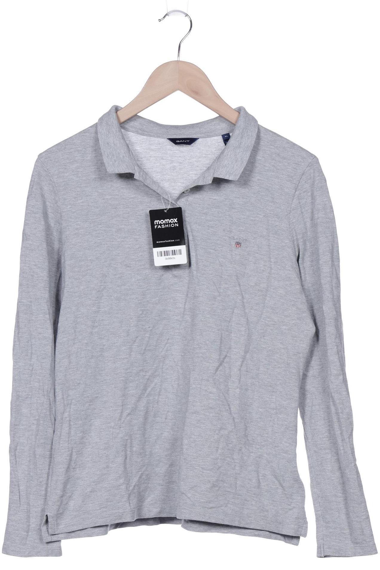 

Gant Damen Poloshirt, grau, Gr. 44