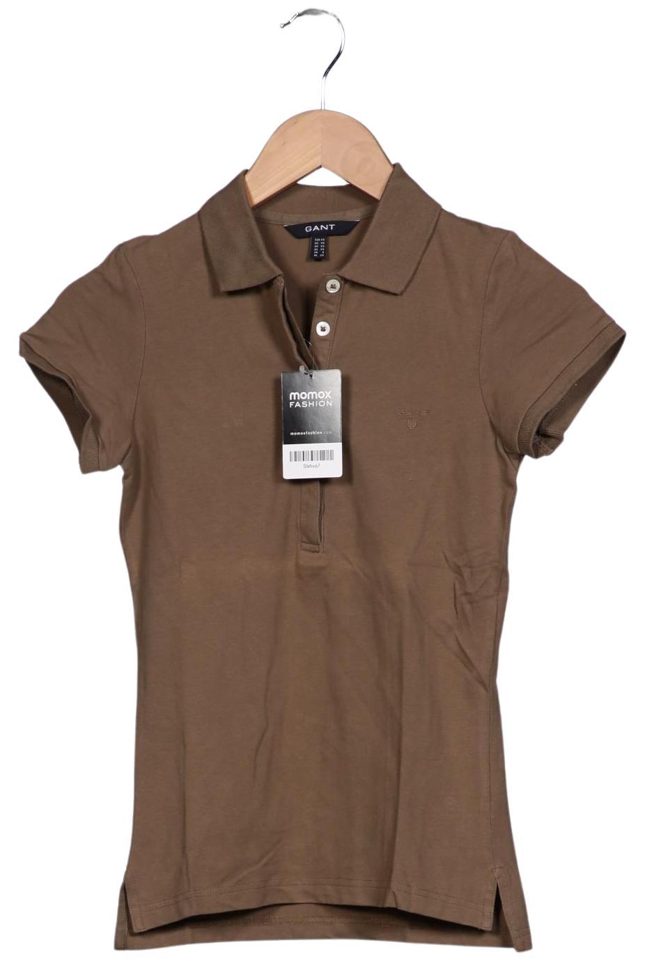 

Gant Damen Poloshirt, braun, Gr. 34
