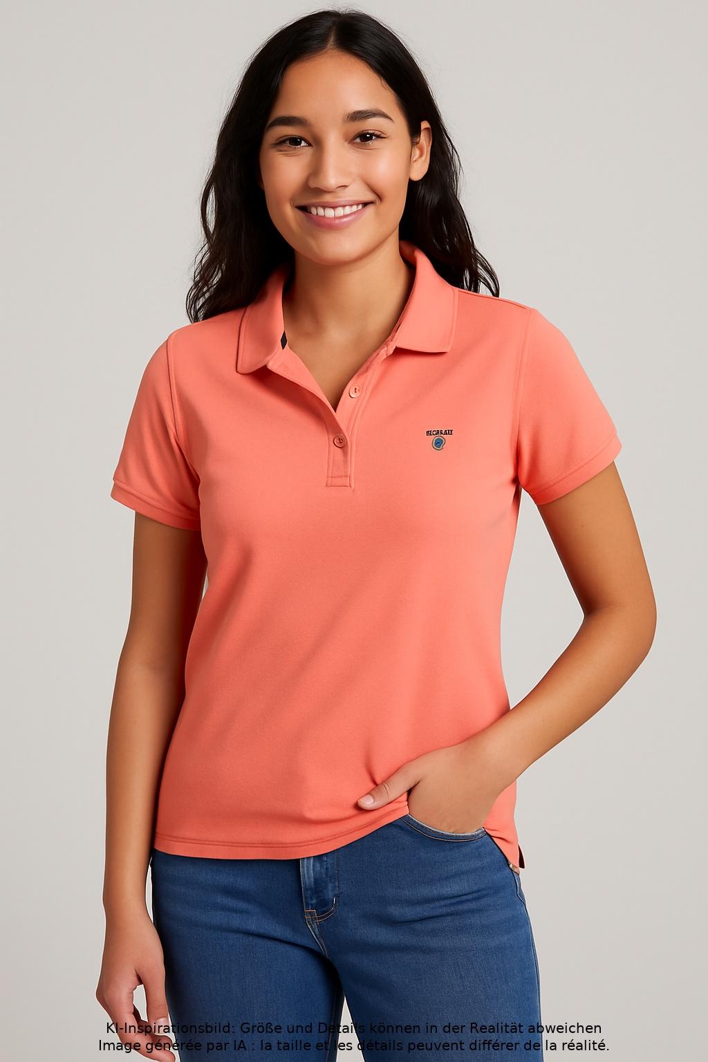 

Gant Damen Poloshirt, pink, Gr. 38