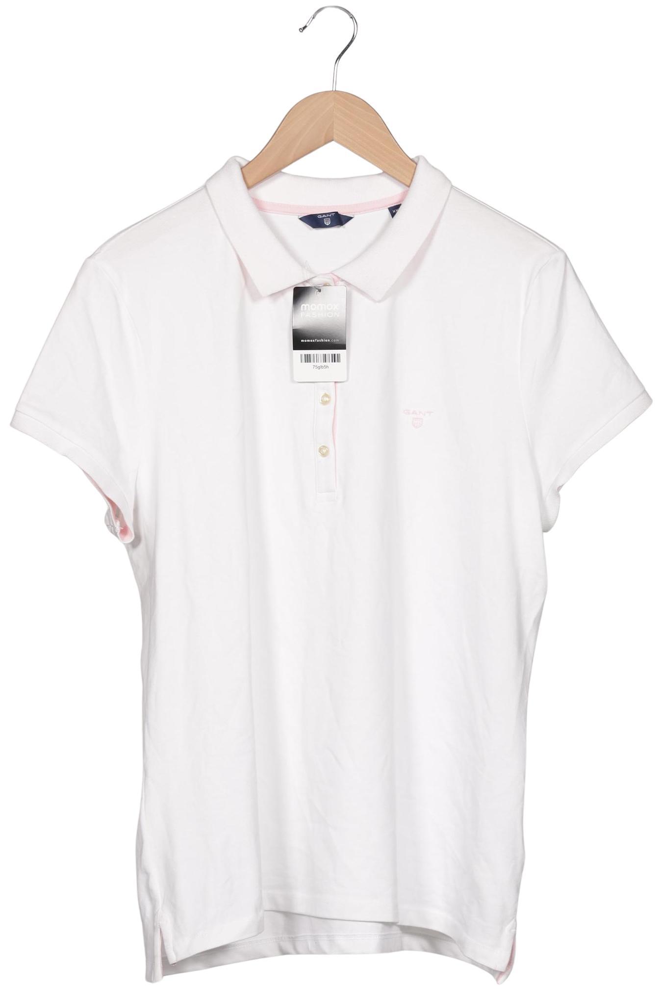 

Gant Damen Poloshirt, weiß, Gr. 46