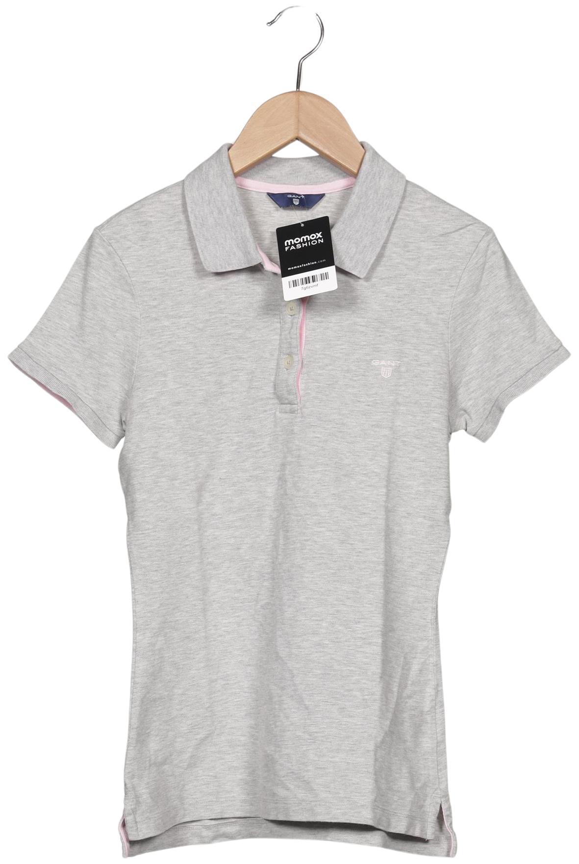 

Gant Damen Poloshirt, grau, Gr. 34