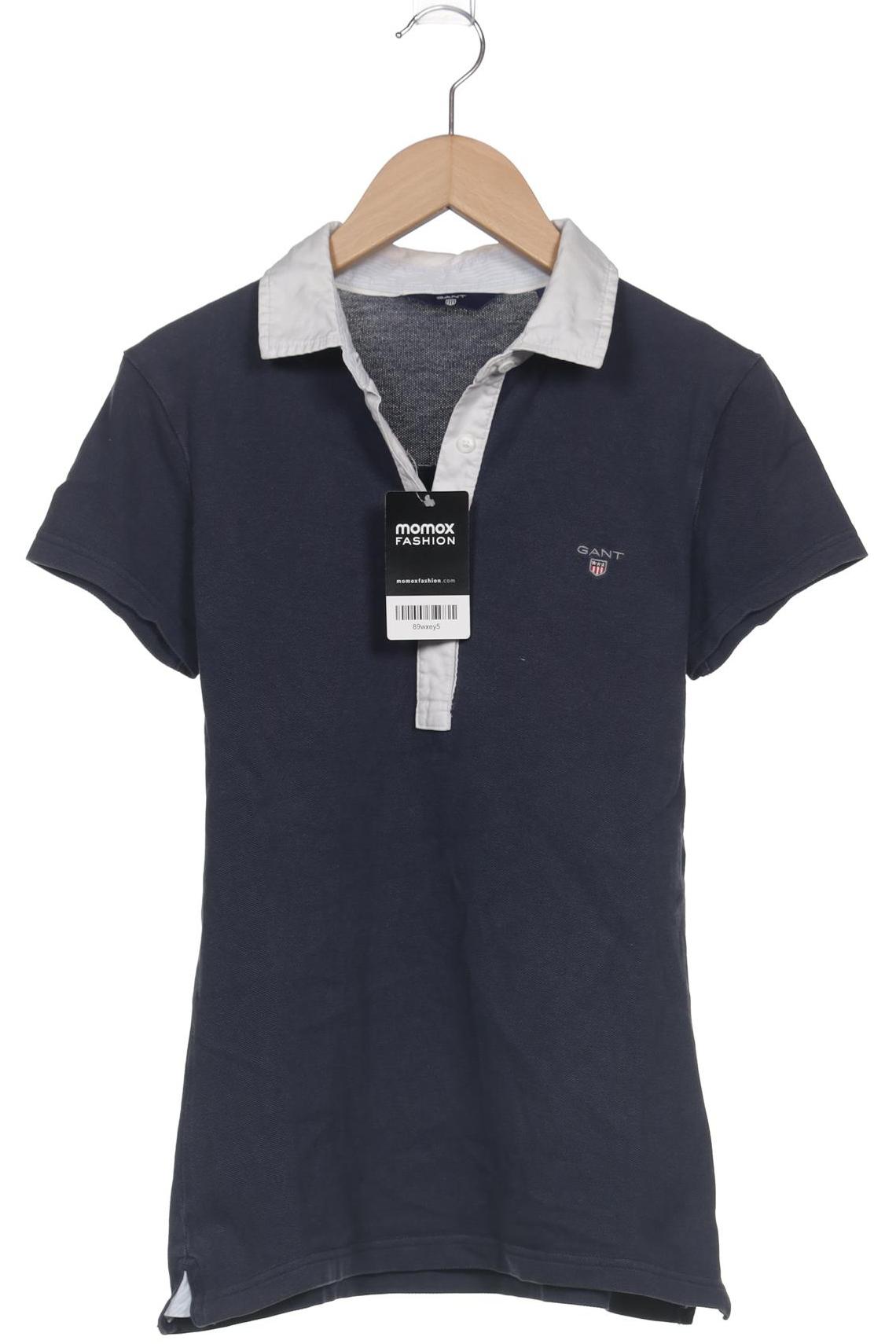 

Gant Damen Poloshirt, marineblau, Gr. 36