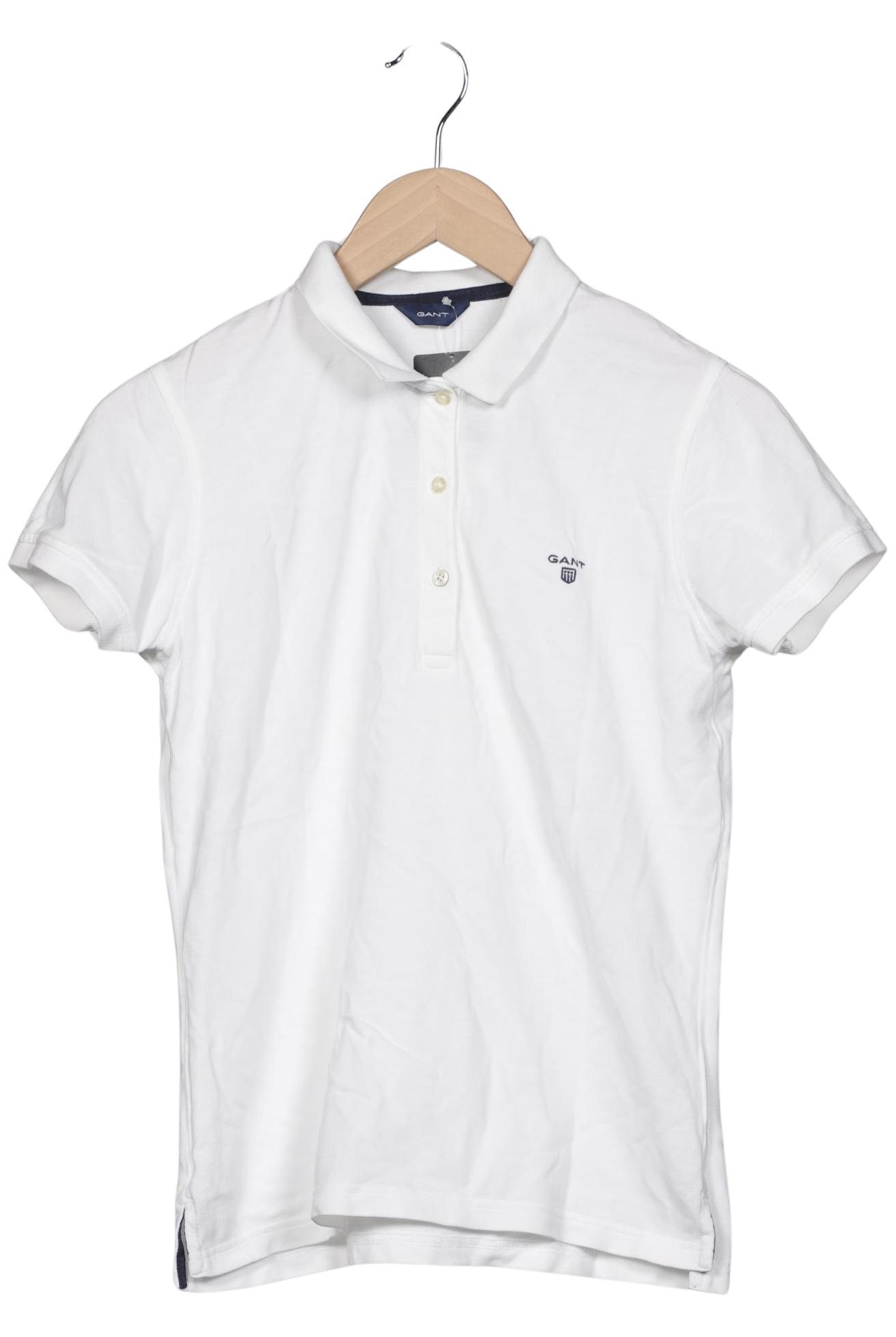 

Gant Damen Poloshirt, weiß, Gr. 38